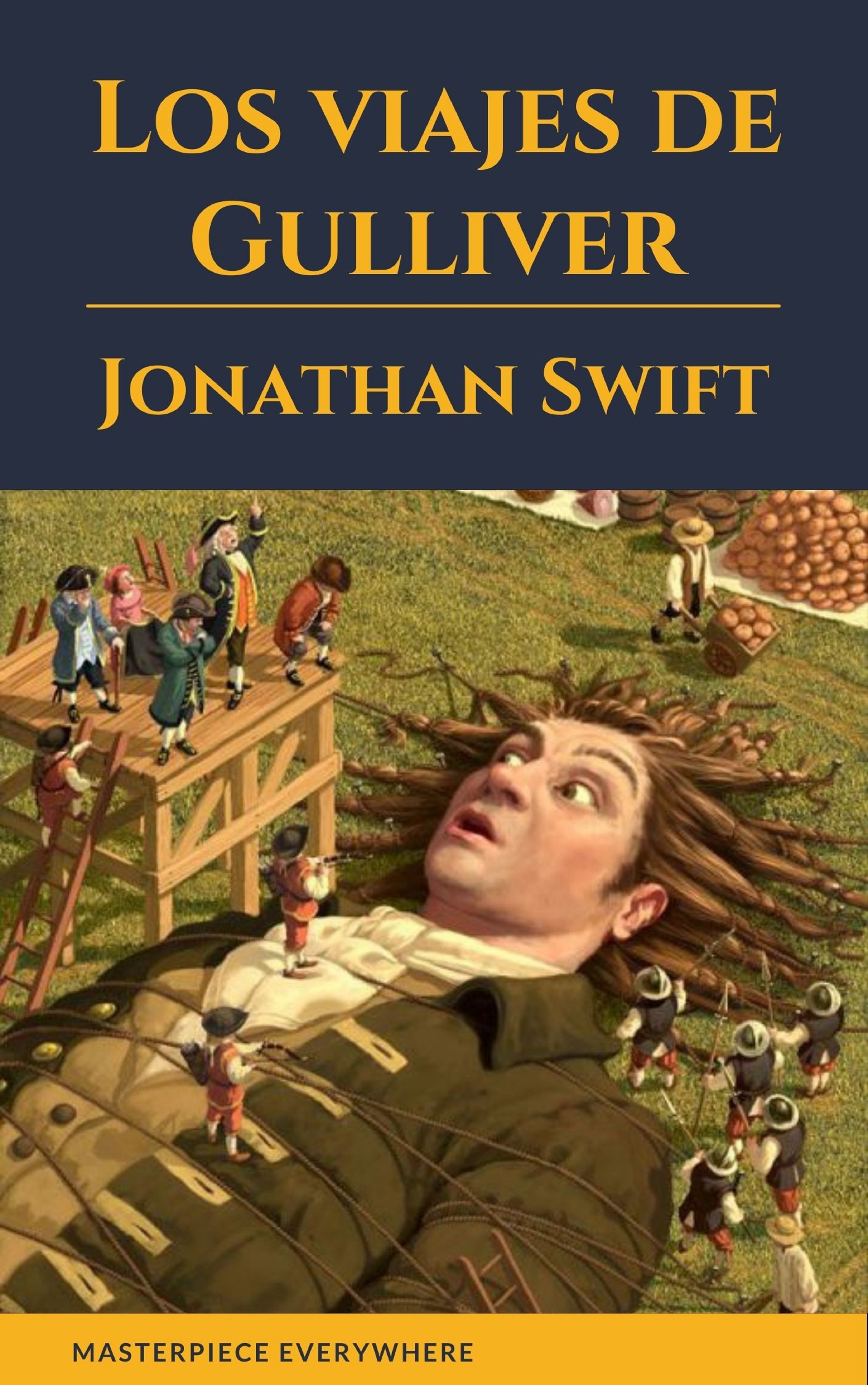 Обложка книги «Los viajes de Gulliver»