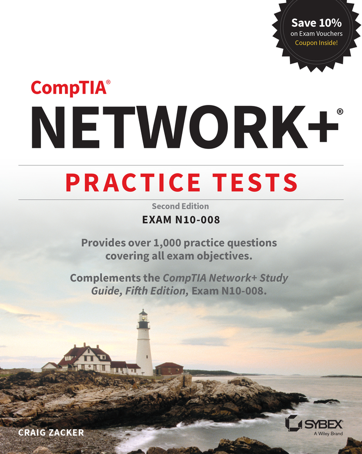 Обложка книги «CompTIA Network+ Practice Tests»