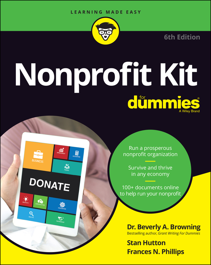 Обложка книги «Nonprofit Kit For Dummies»
