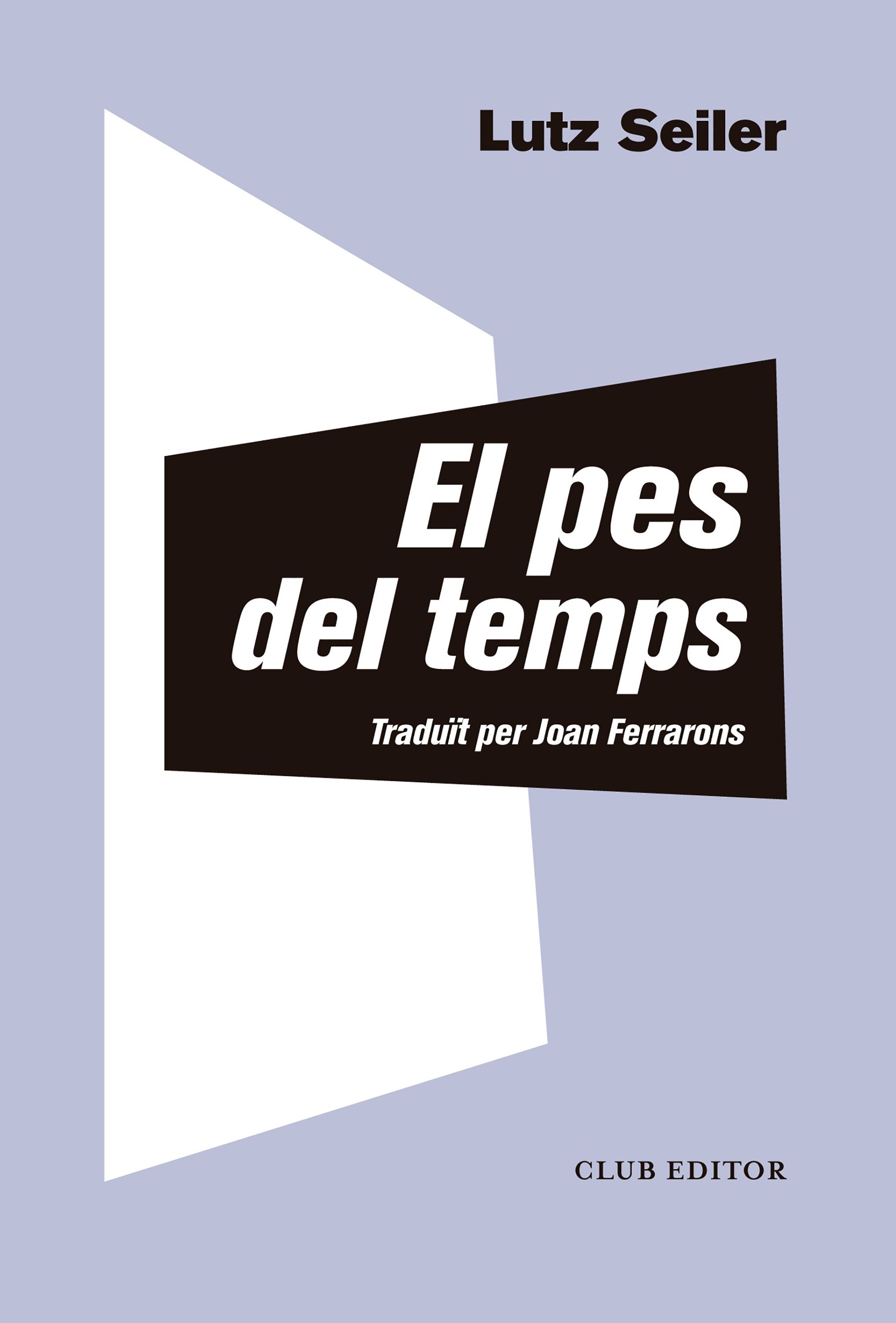 Обложка книги «El pes del temps»