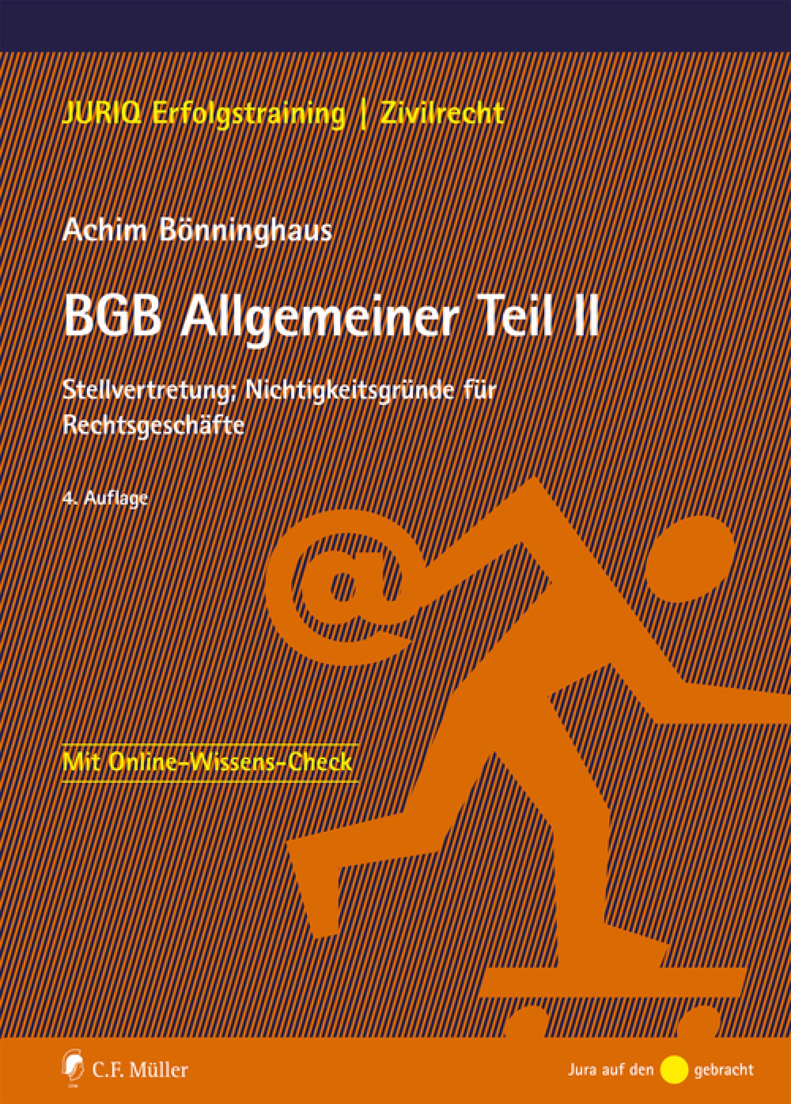 Обложка книги «BGB Allgemeiner Teil II»