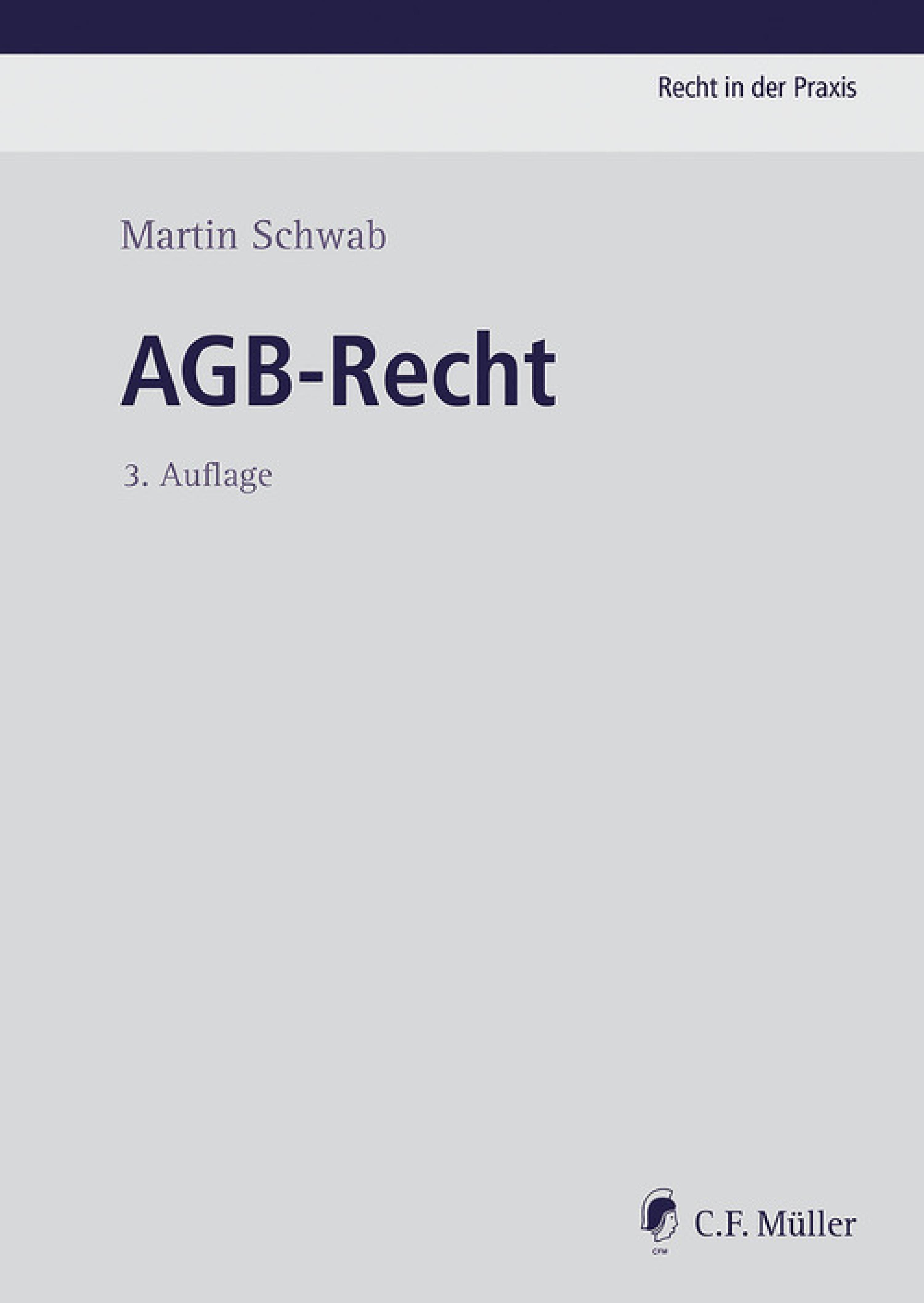 Обложка книги «AGB-Recht»