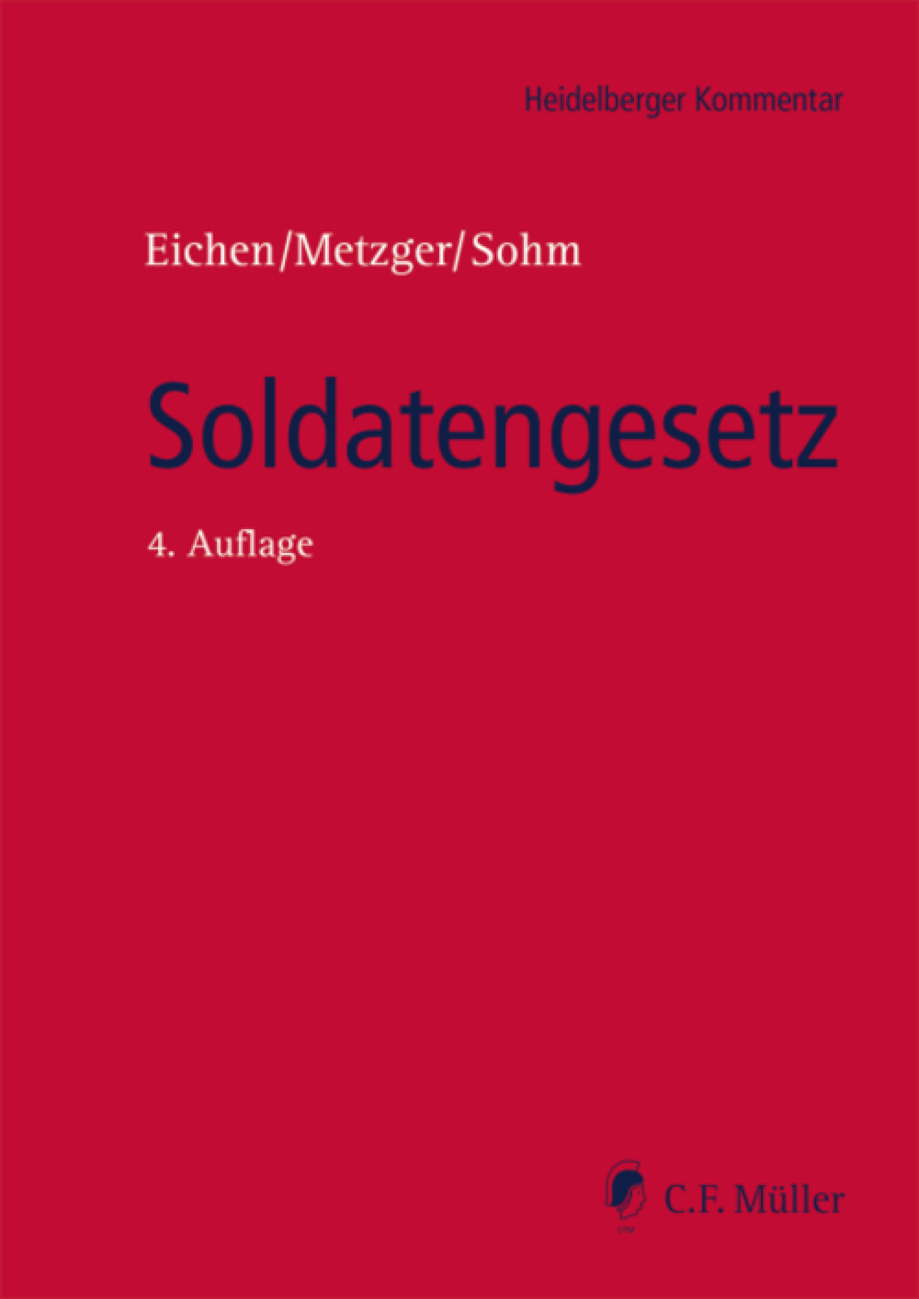 Обложка книги «Soldatengesetz»