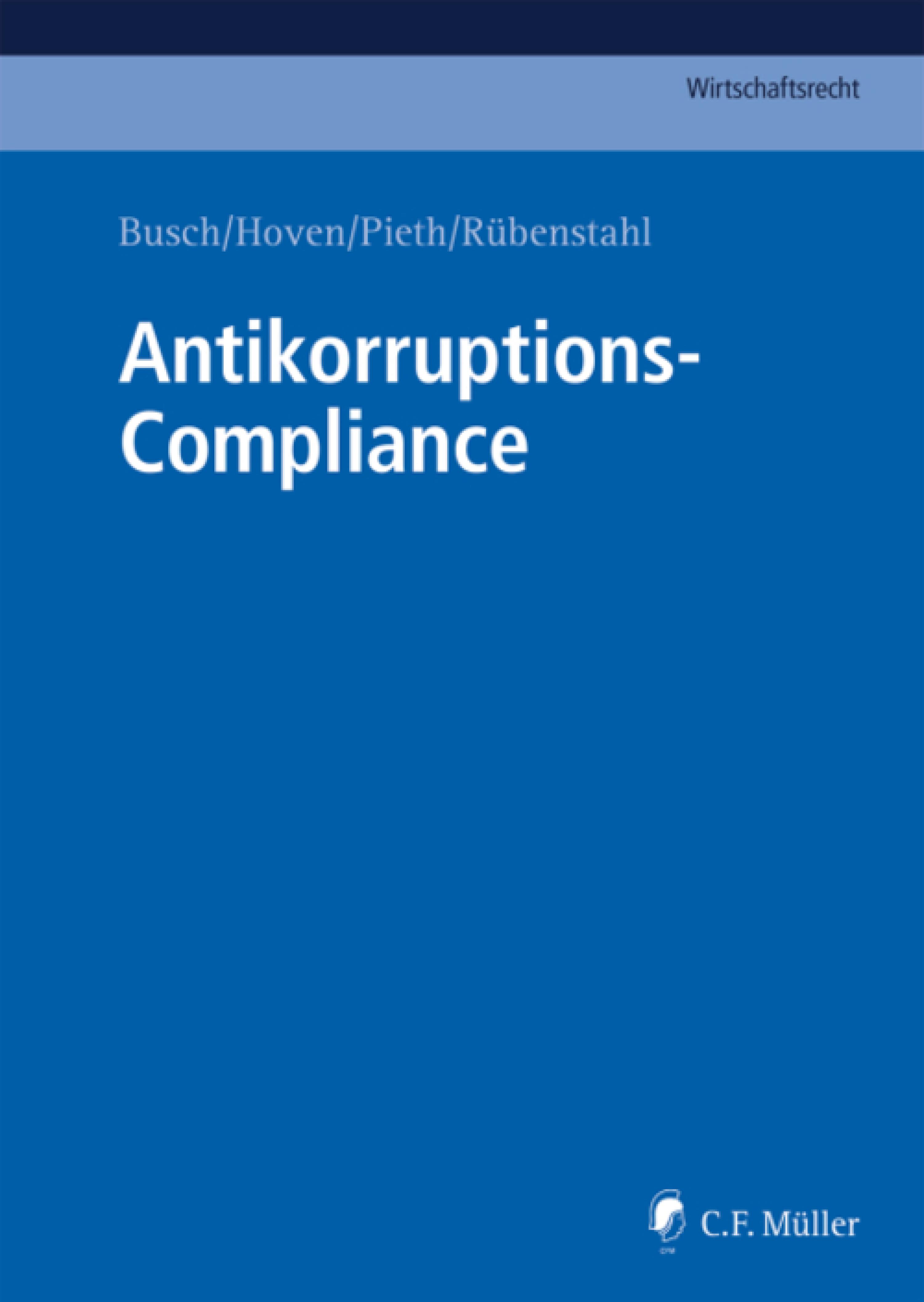 Обложка книги «Antikorruptions-Compliance»