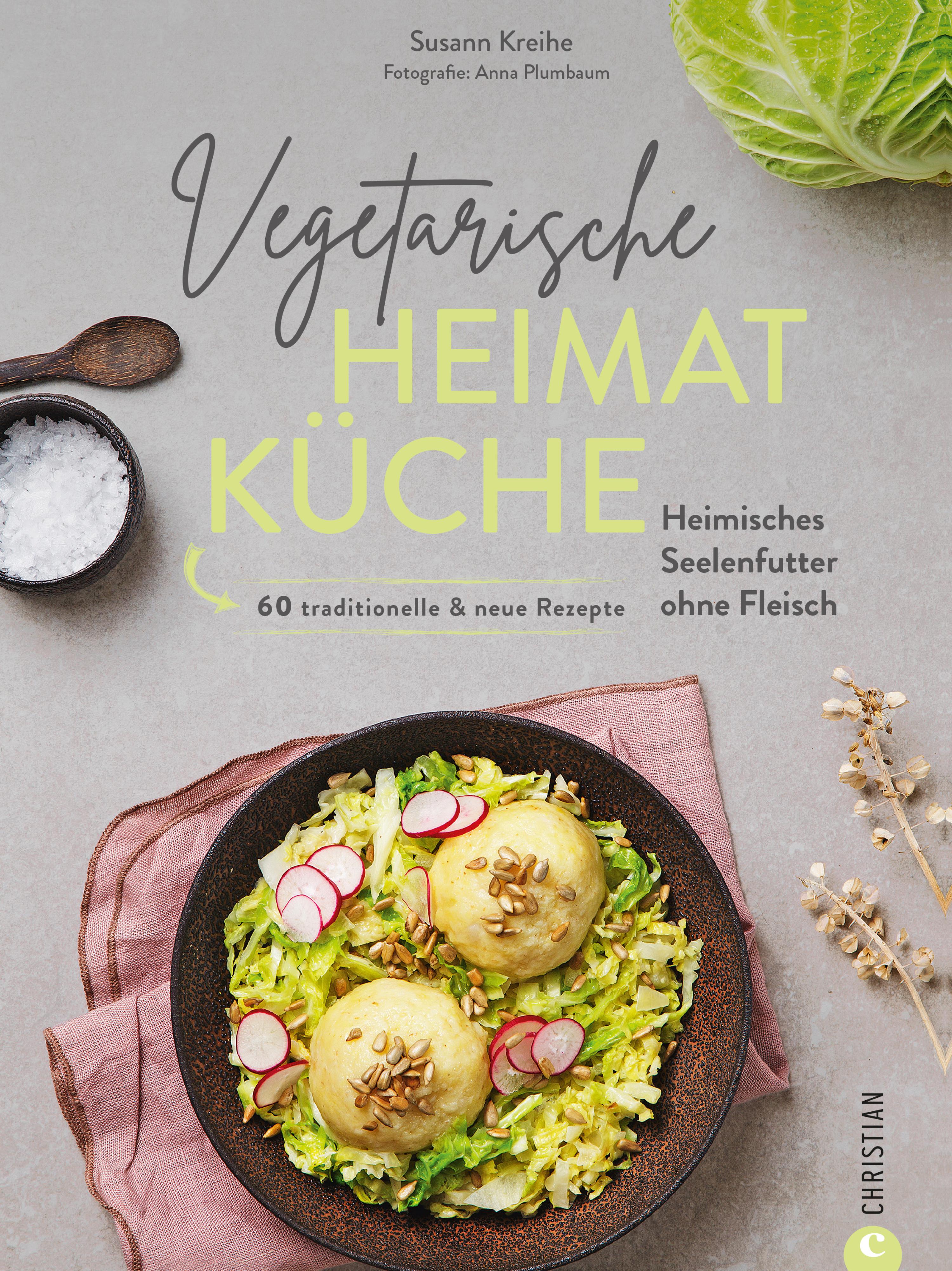 Обложка книги «Vegetarische Heimatküche»
