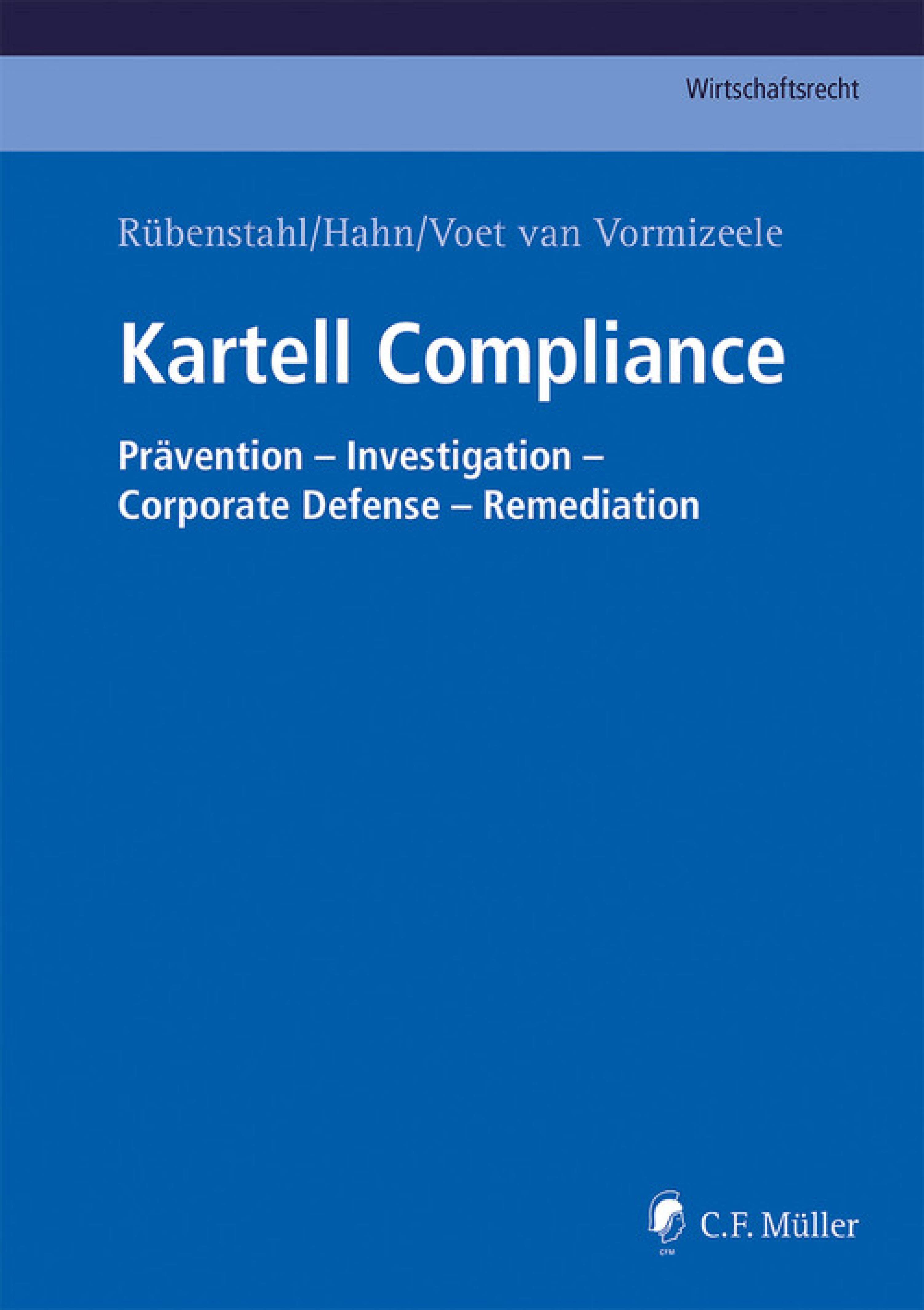 Обложка книги «Kartell Compliance»