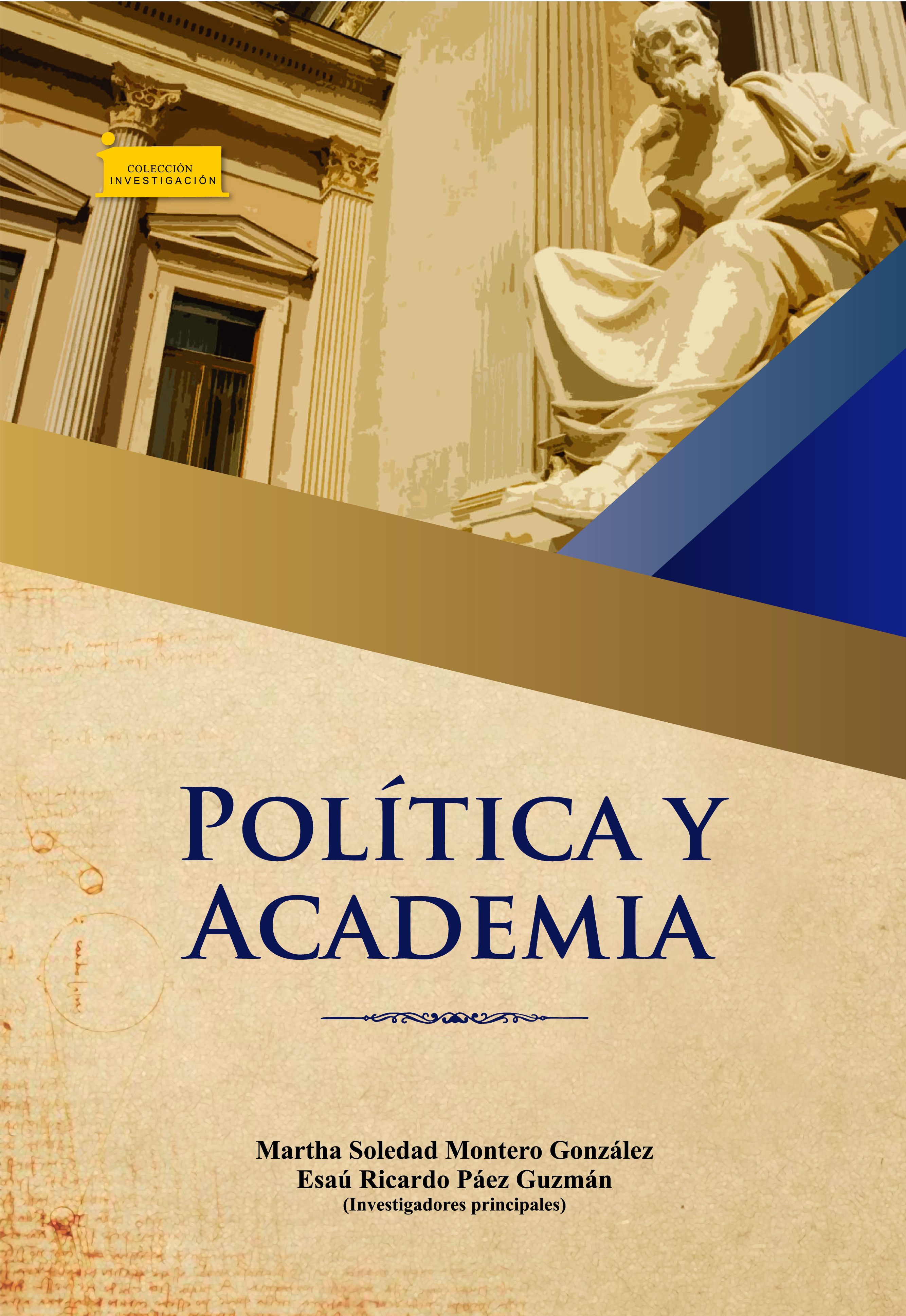 Обложка книги «Política y Academia»