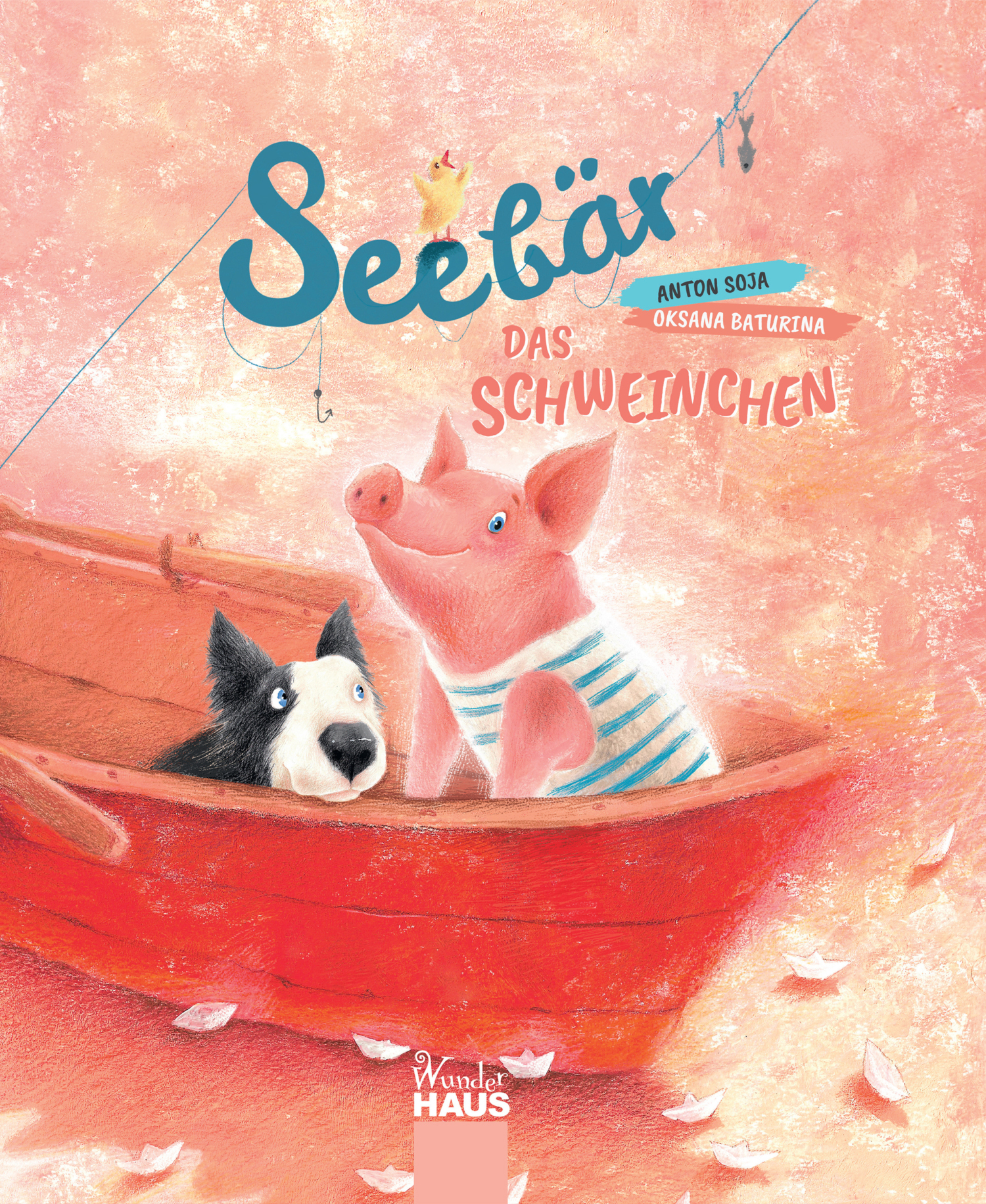 Обложка книги «Das Schweinchen Seebär»