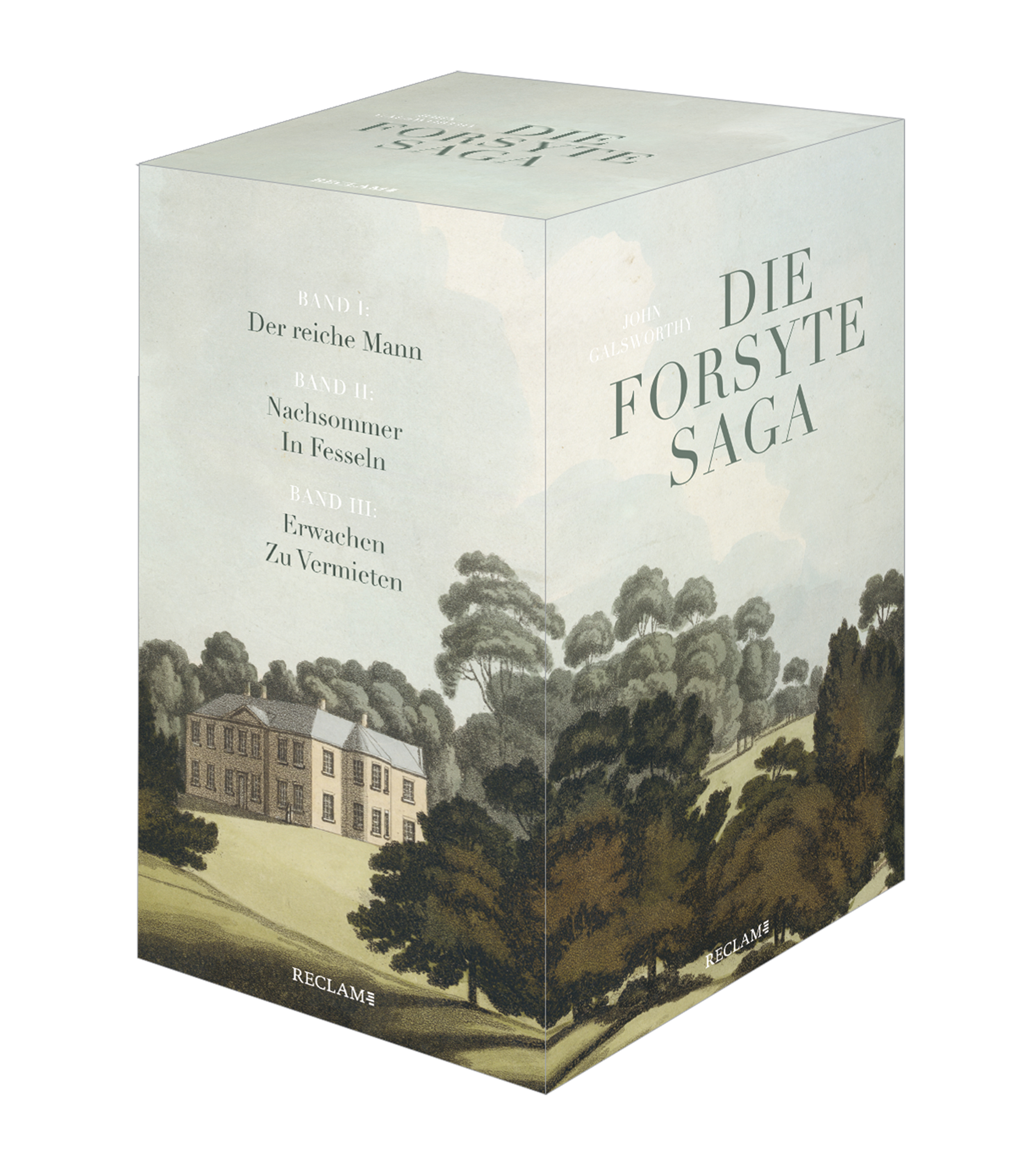 Обложка книги «Die Forsyte Saga»
