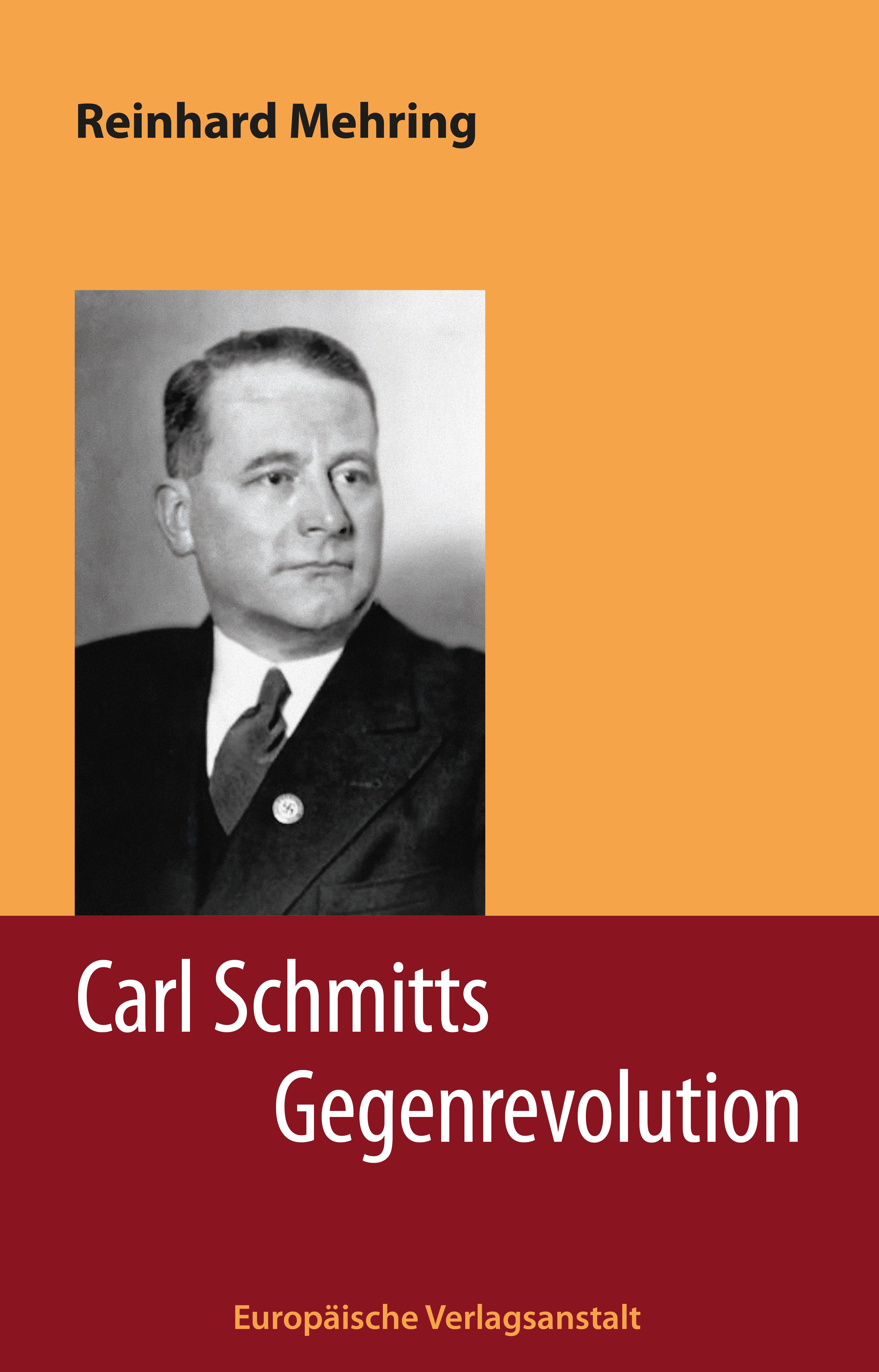Обложка книги «Carl Schmitts Gegenrevolution»