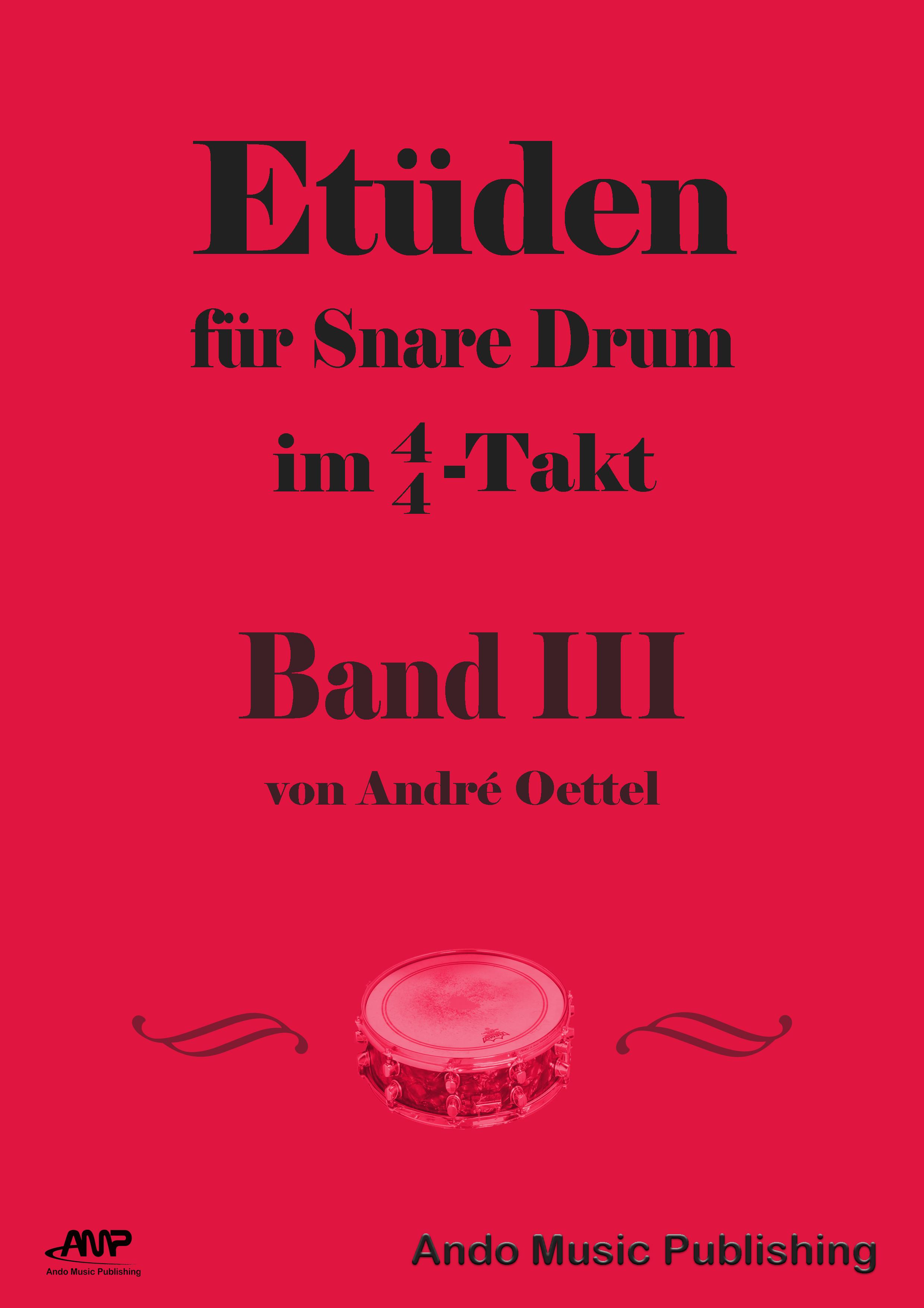 Обложка книги «Etüden für Snare Drum im 4/4-Takt - Band 3»