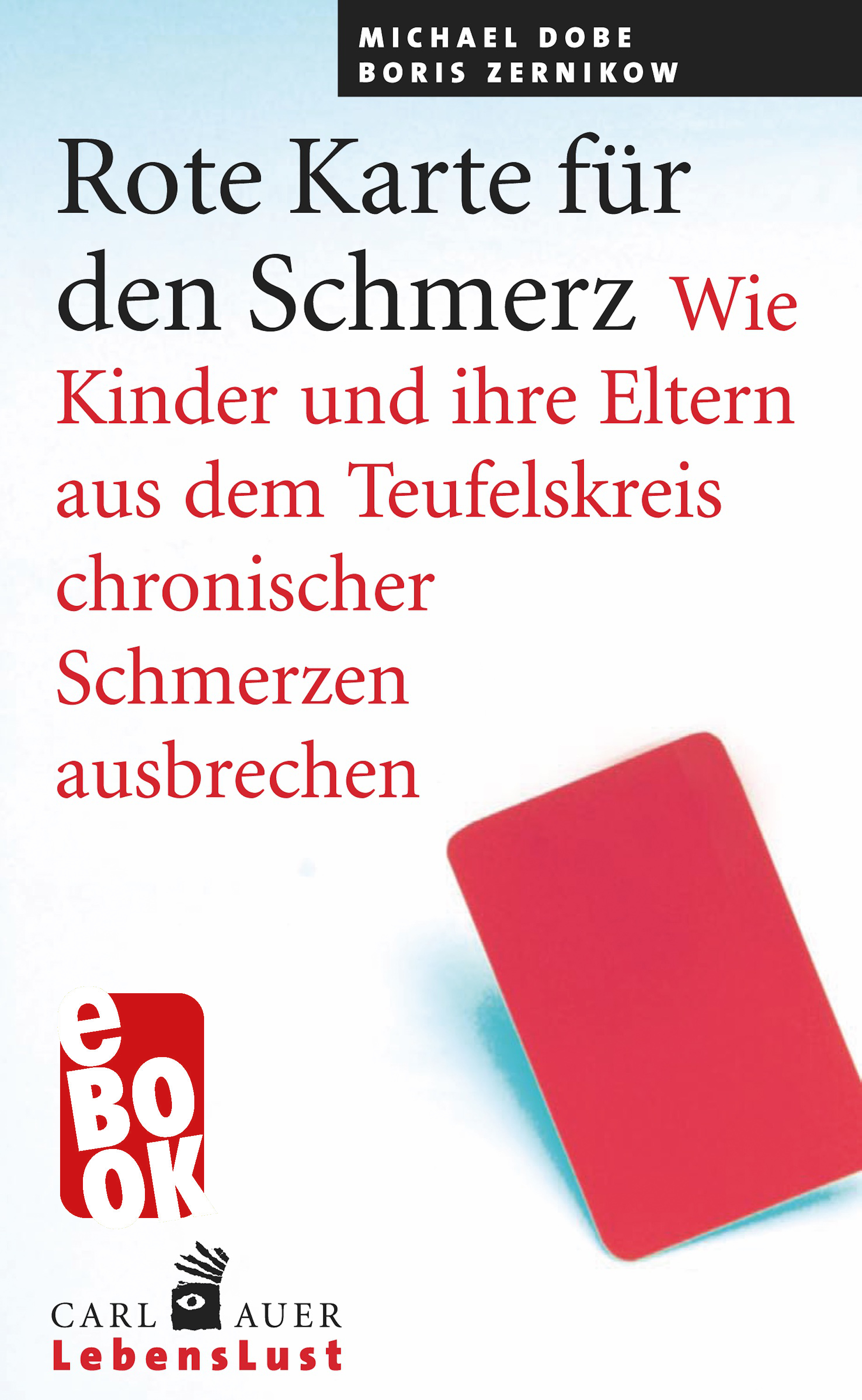 Обложка книги «Rote Karte für den Schmerz»