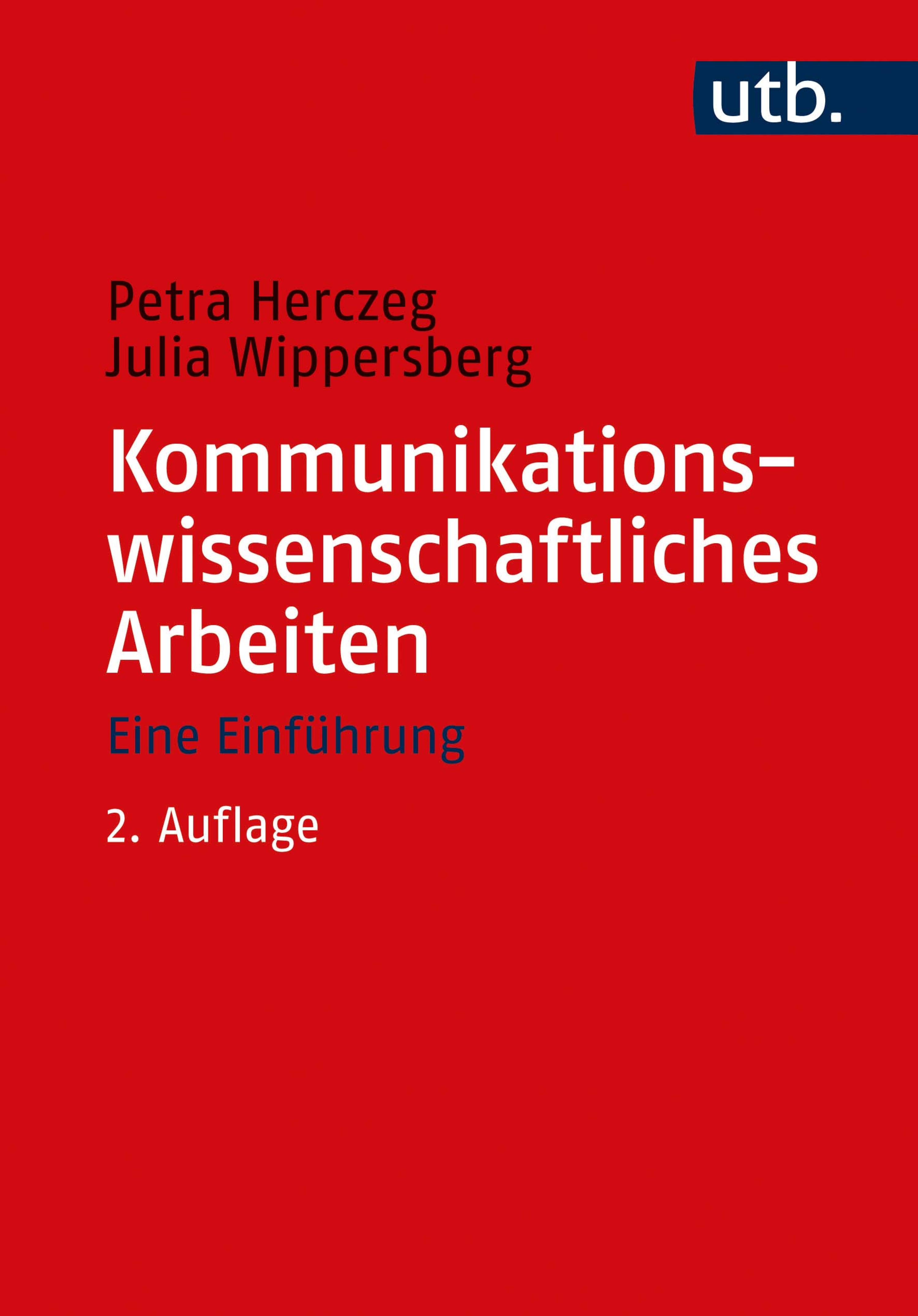 Обложка книги «Kommunikationswissenschaftliches Arbeiten»