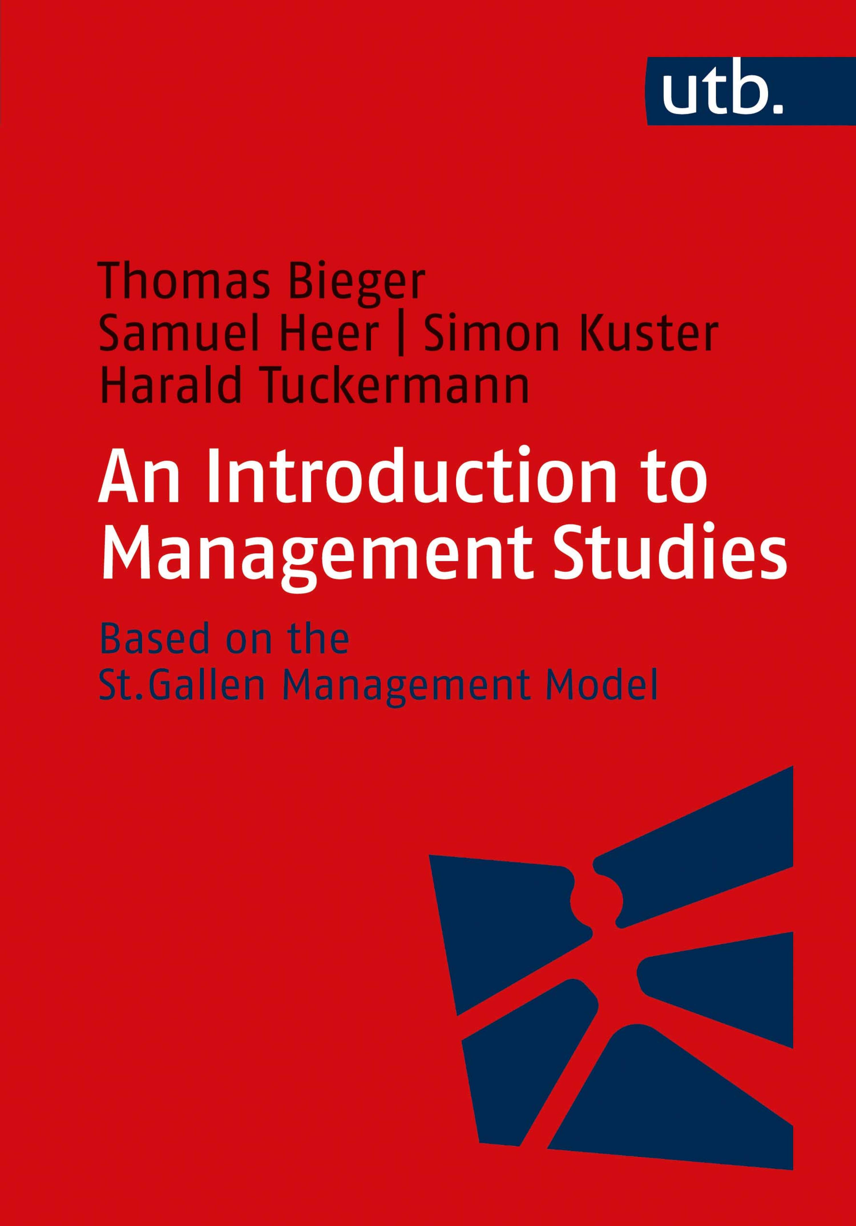 Обложка книги «An Introduction to Management Studies»