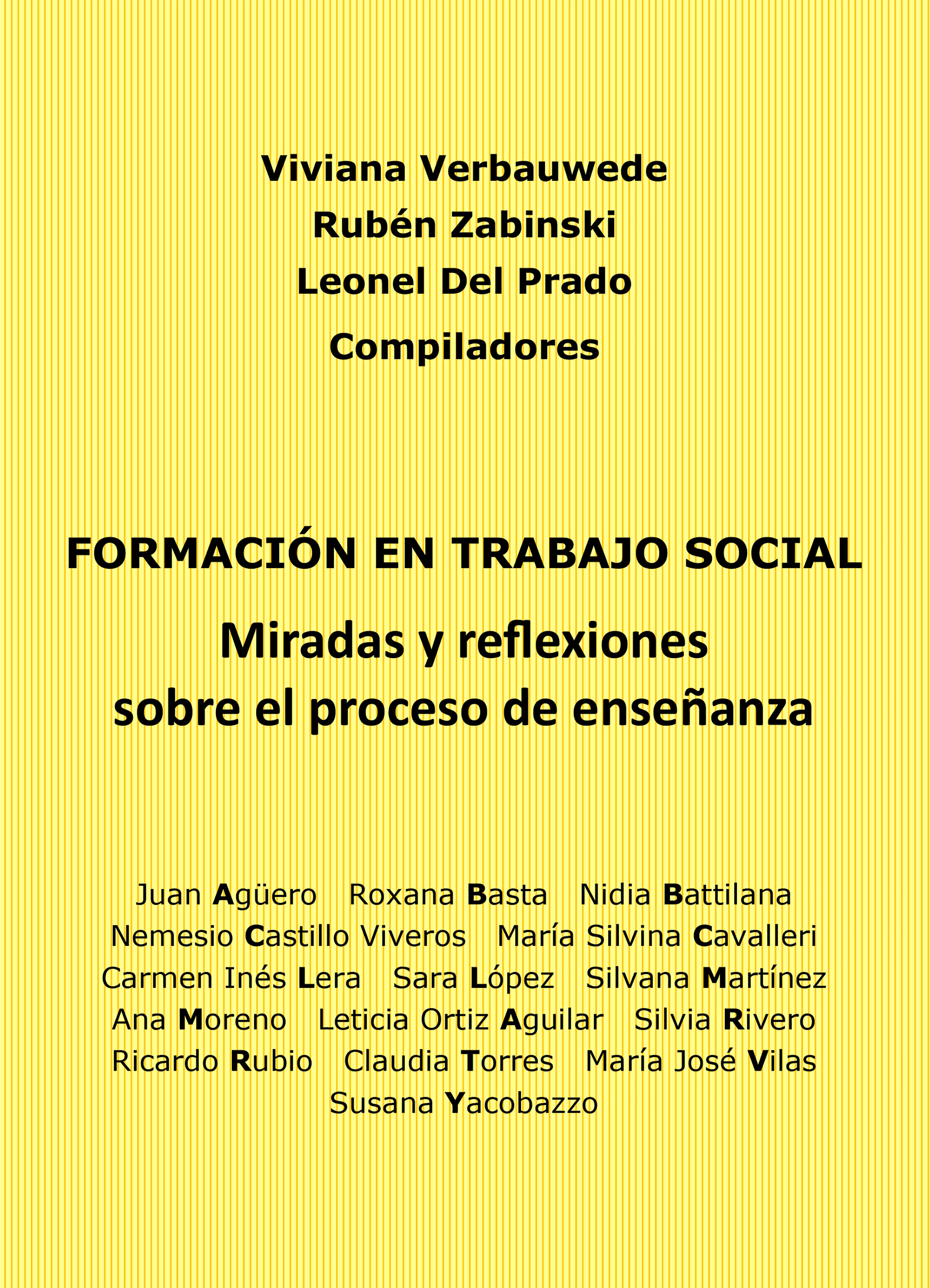 Обложка книги «Formación en Trabajo Social»