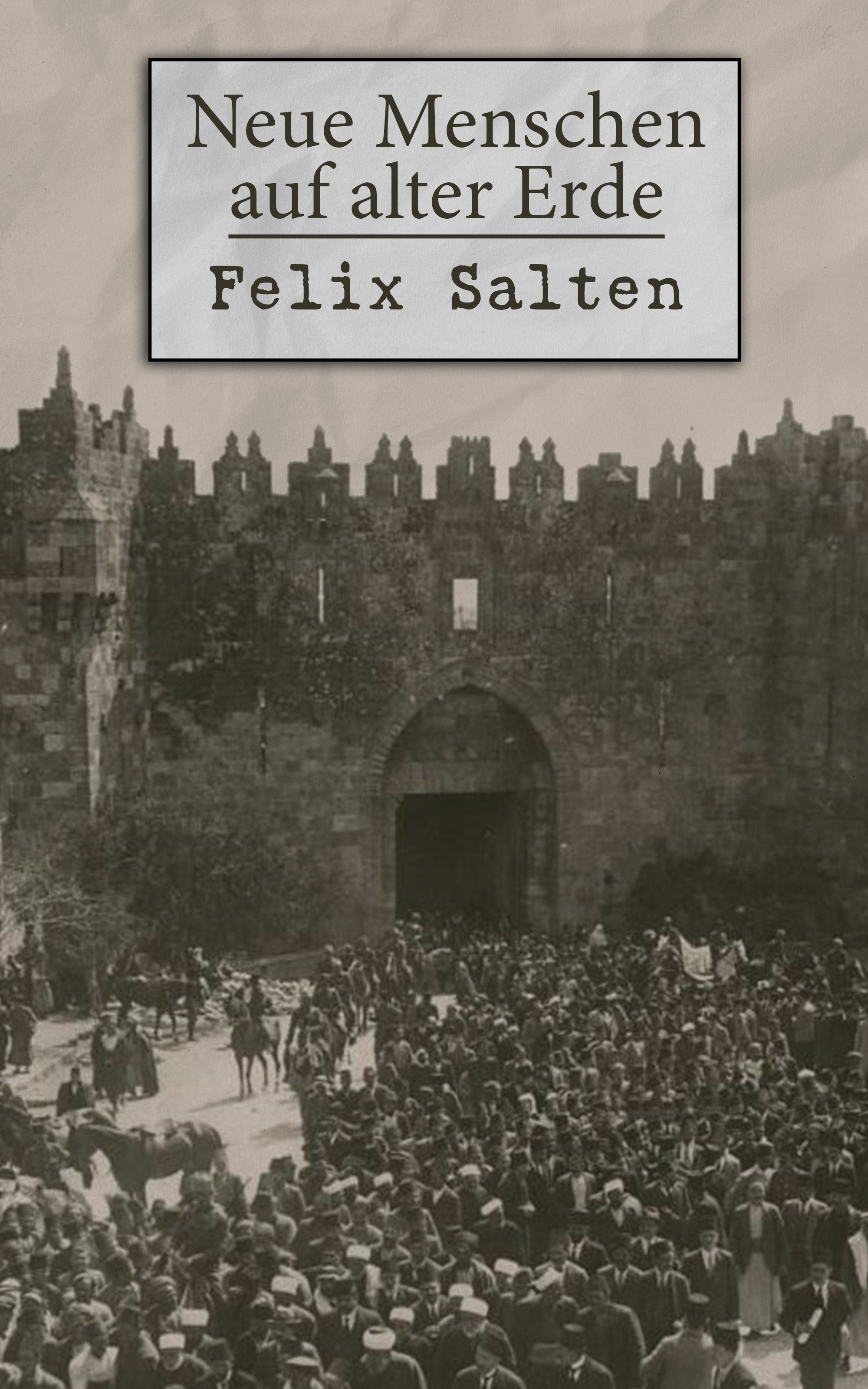 Обложка книги «Neue Menschen auf alter Erde»