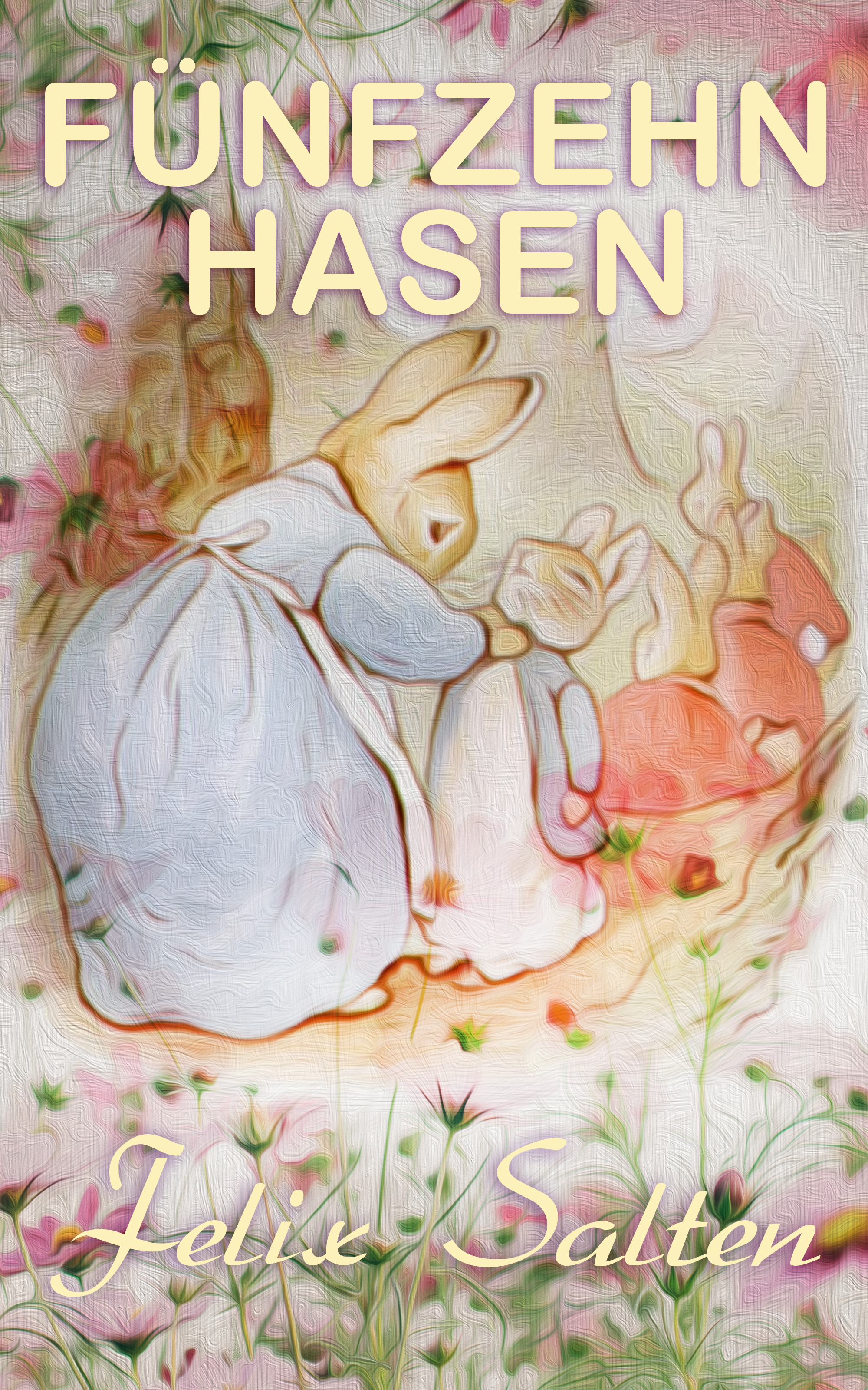 Обложка книги «Fünfzehn Hasen»