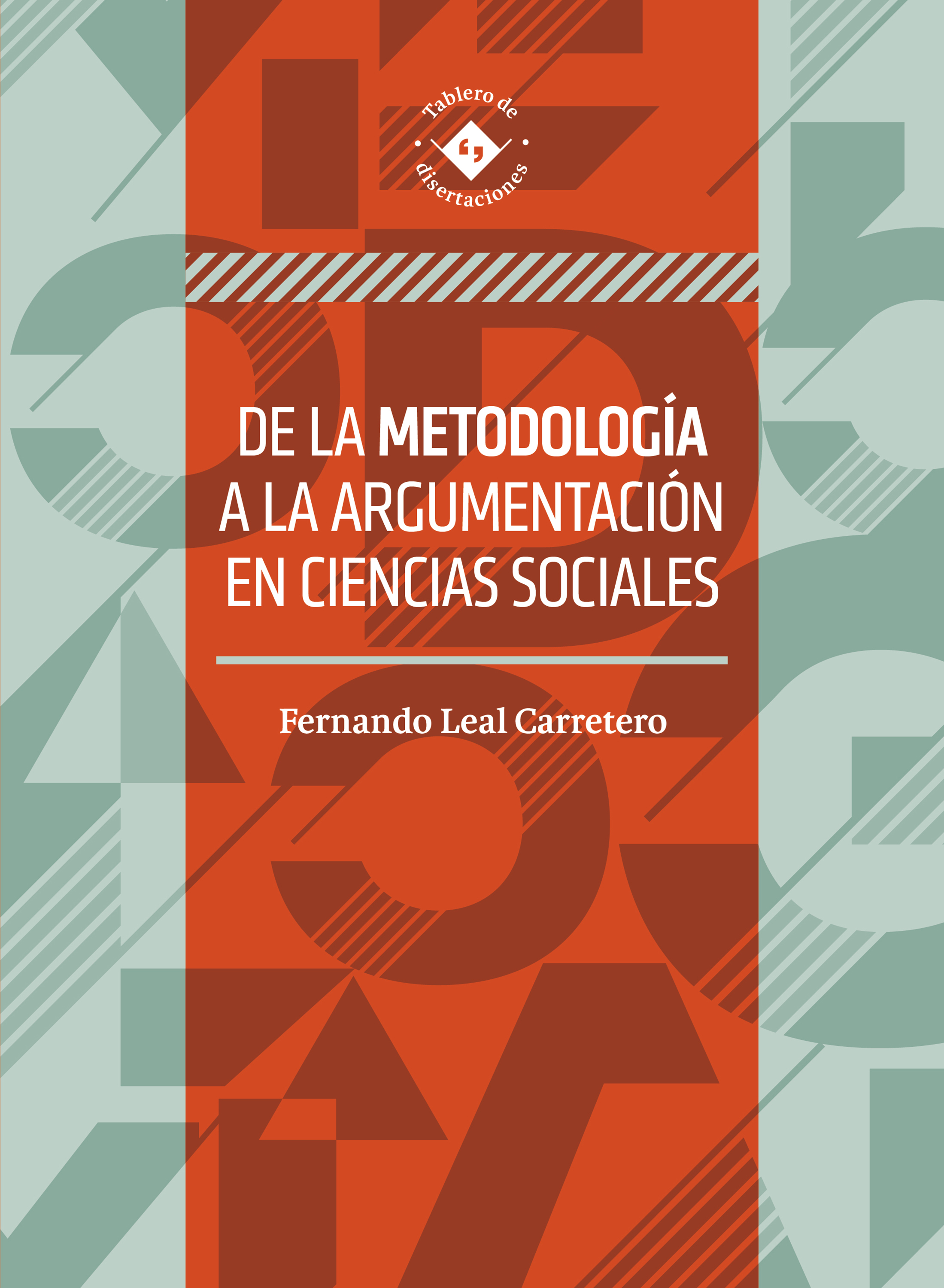 Обложка книги «De la metodología a la argumentación en ciencias sociales»