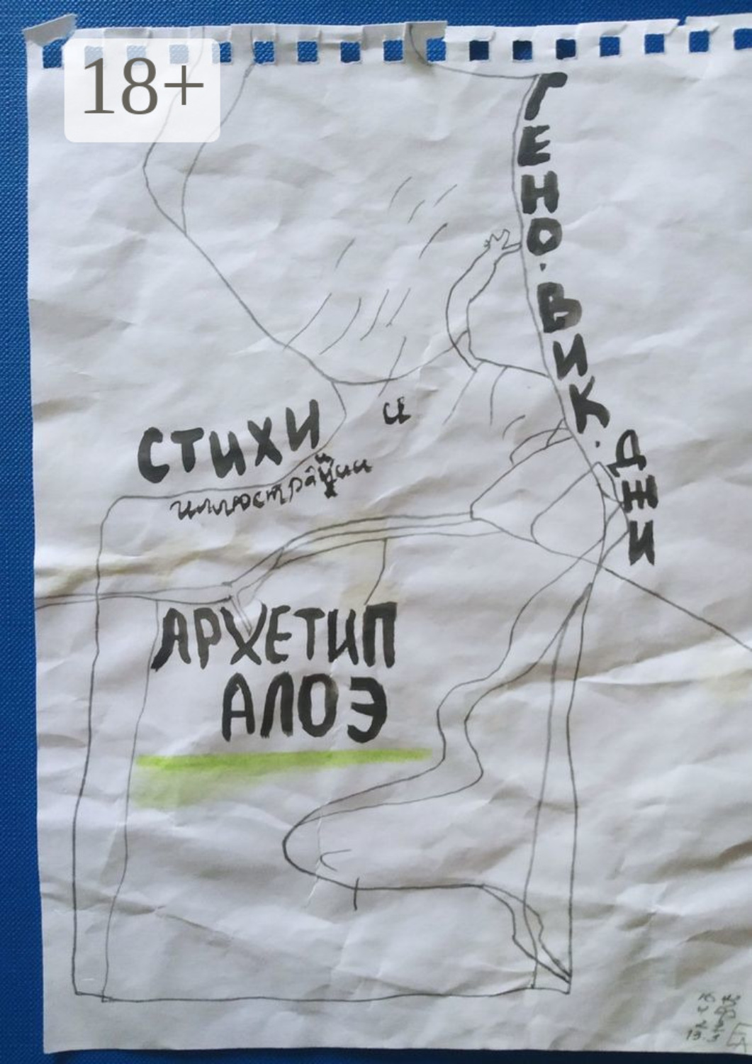 Обложка книги «Архетип алоэ. Стихи и иллюстрации»