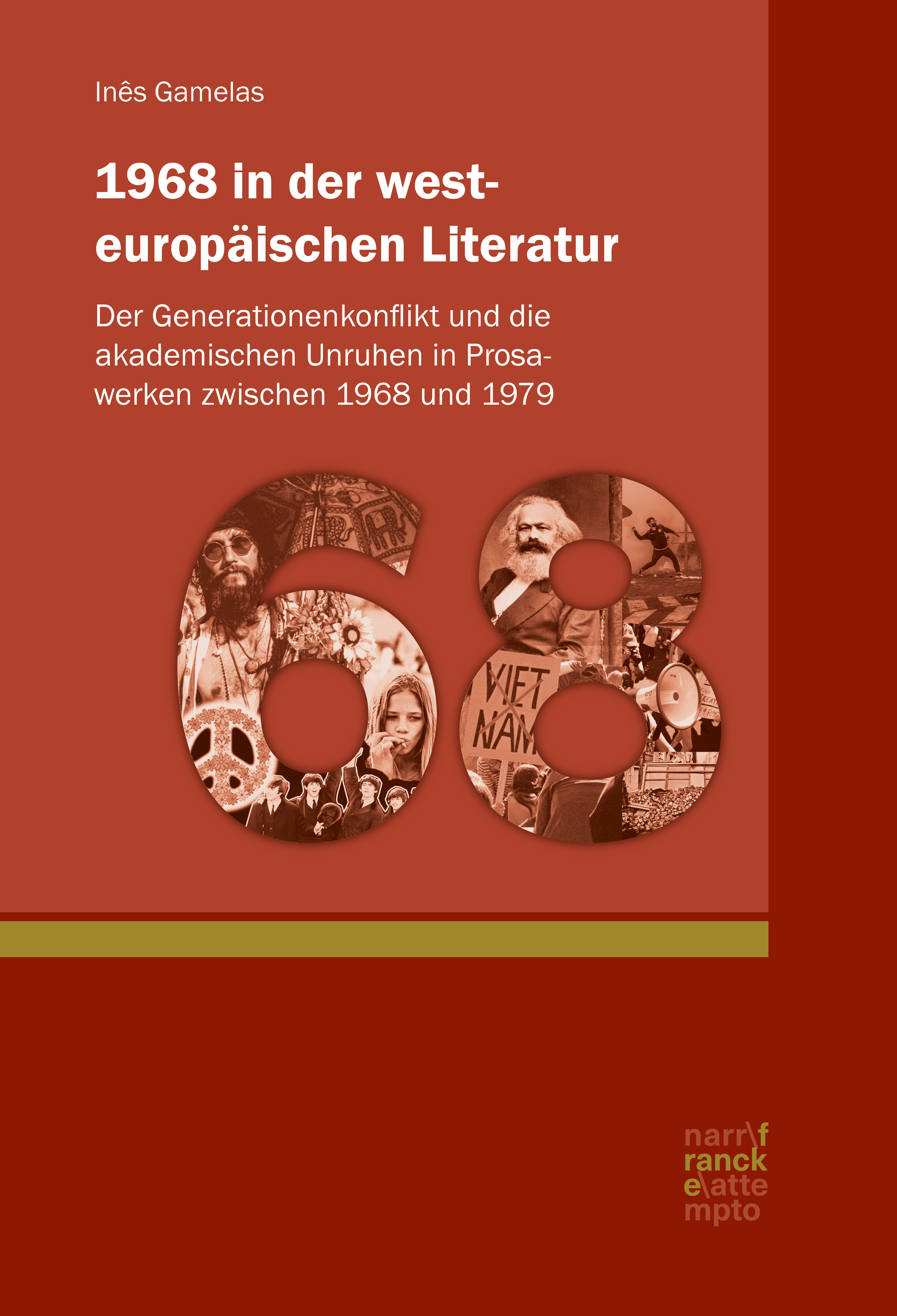 Обложка книги «1968 in der westeuropäischen Literatur»