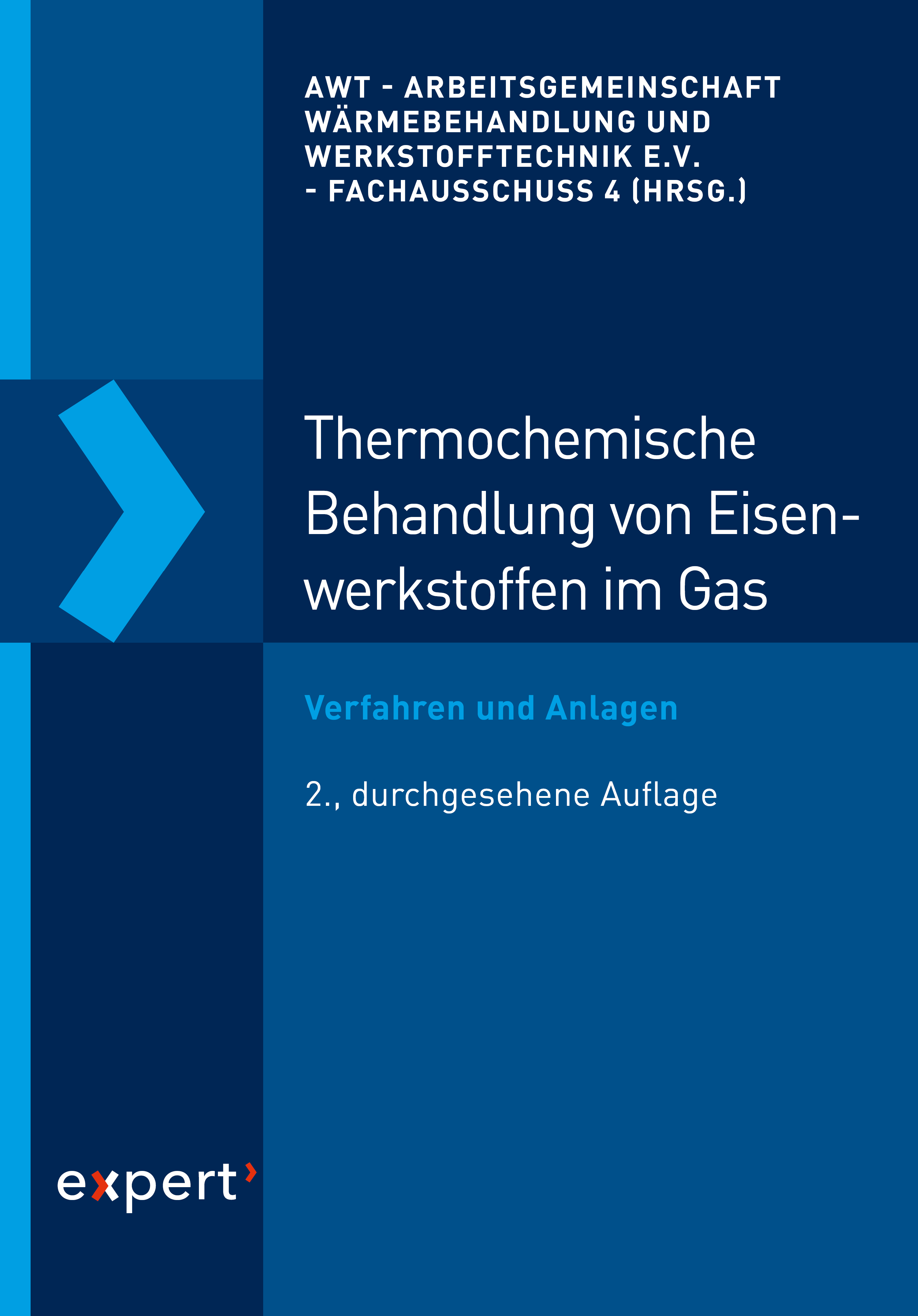 Обложка книги «Thermochemische Behandlung von Eisenwerkstoffen im Gas»