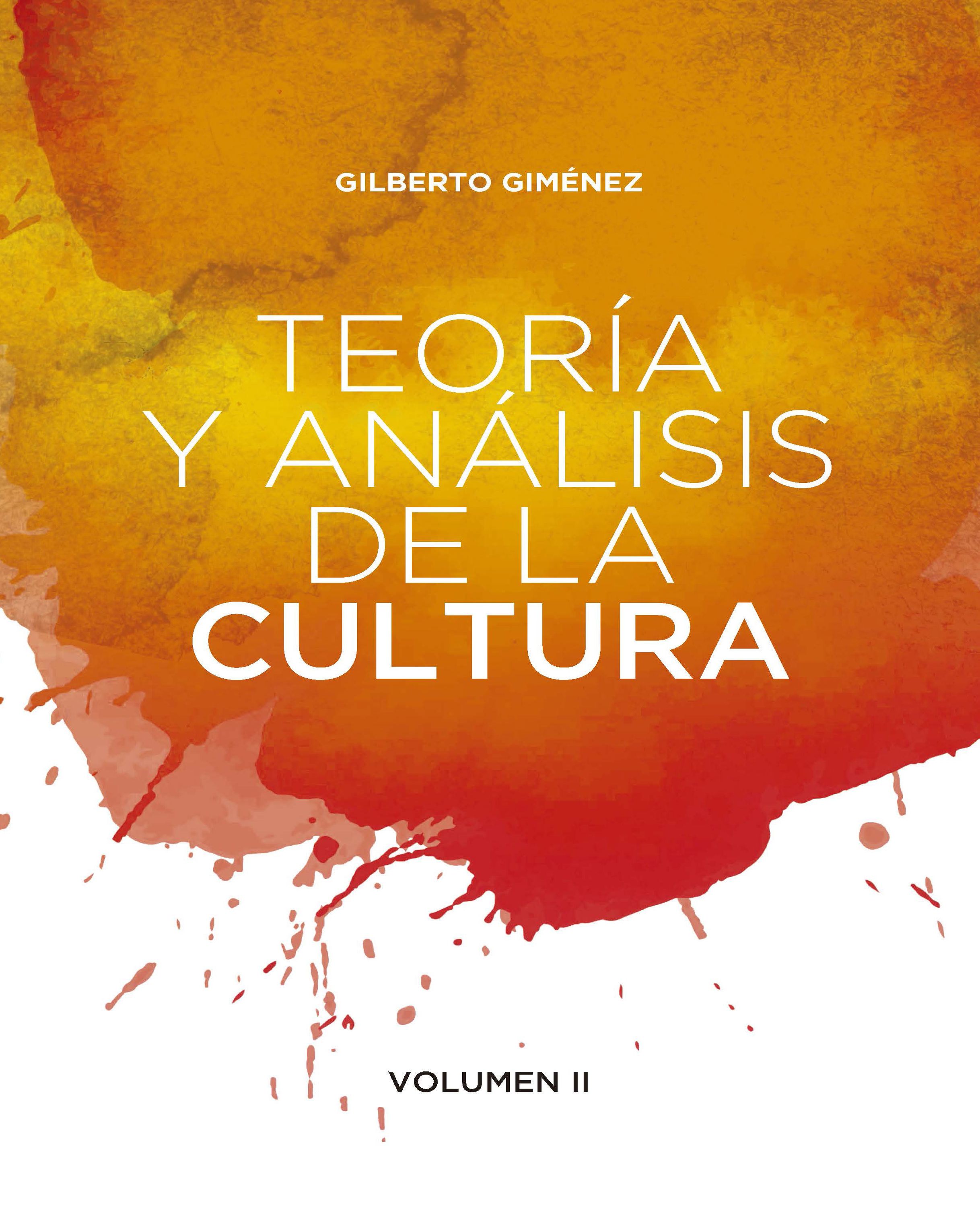 Обложка книги «Teoría y análisis de la cultura»