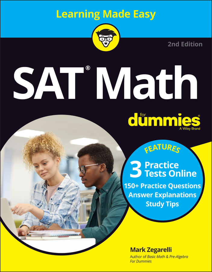 Обложка книги «SAT Math For Dummies with Online Practice»