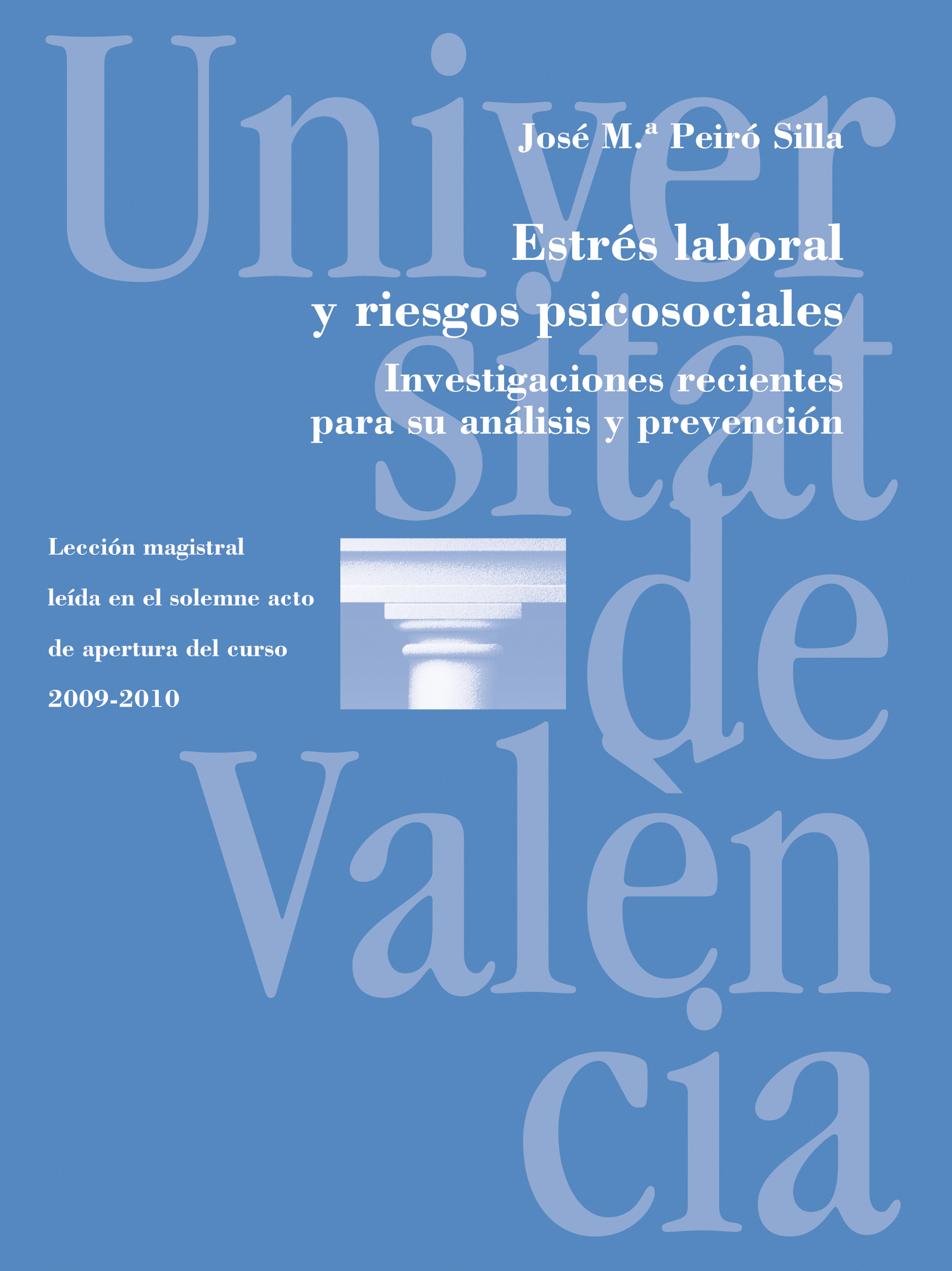 Обложка книги «Estrés laboral y riesgos psicosociales»