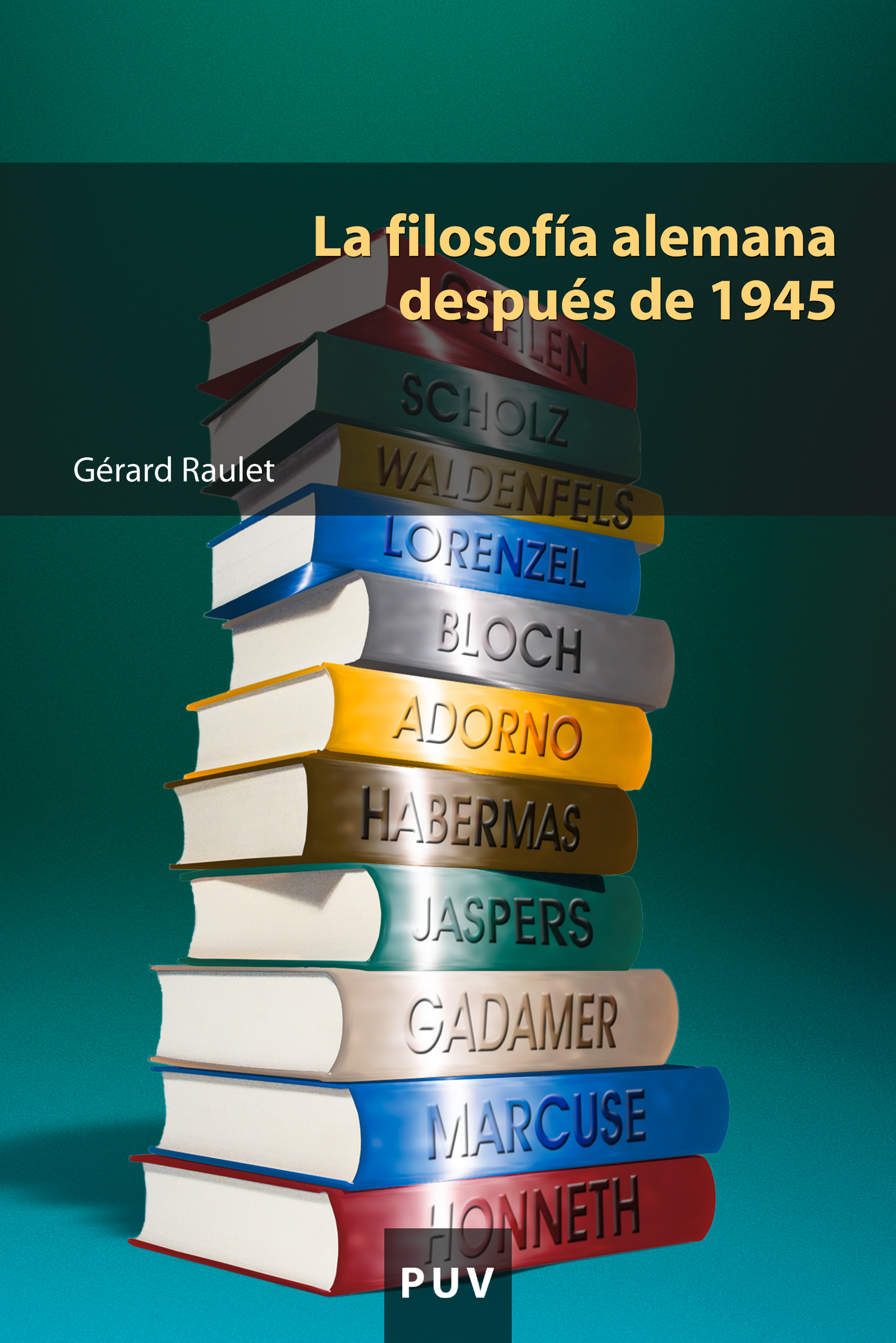 Обложка книги «La filosofía alemana después de 1945»