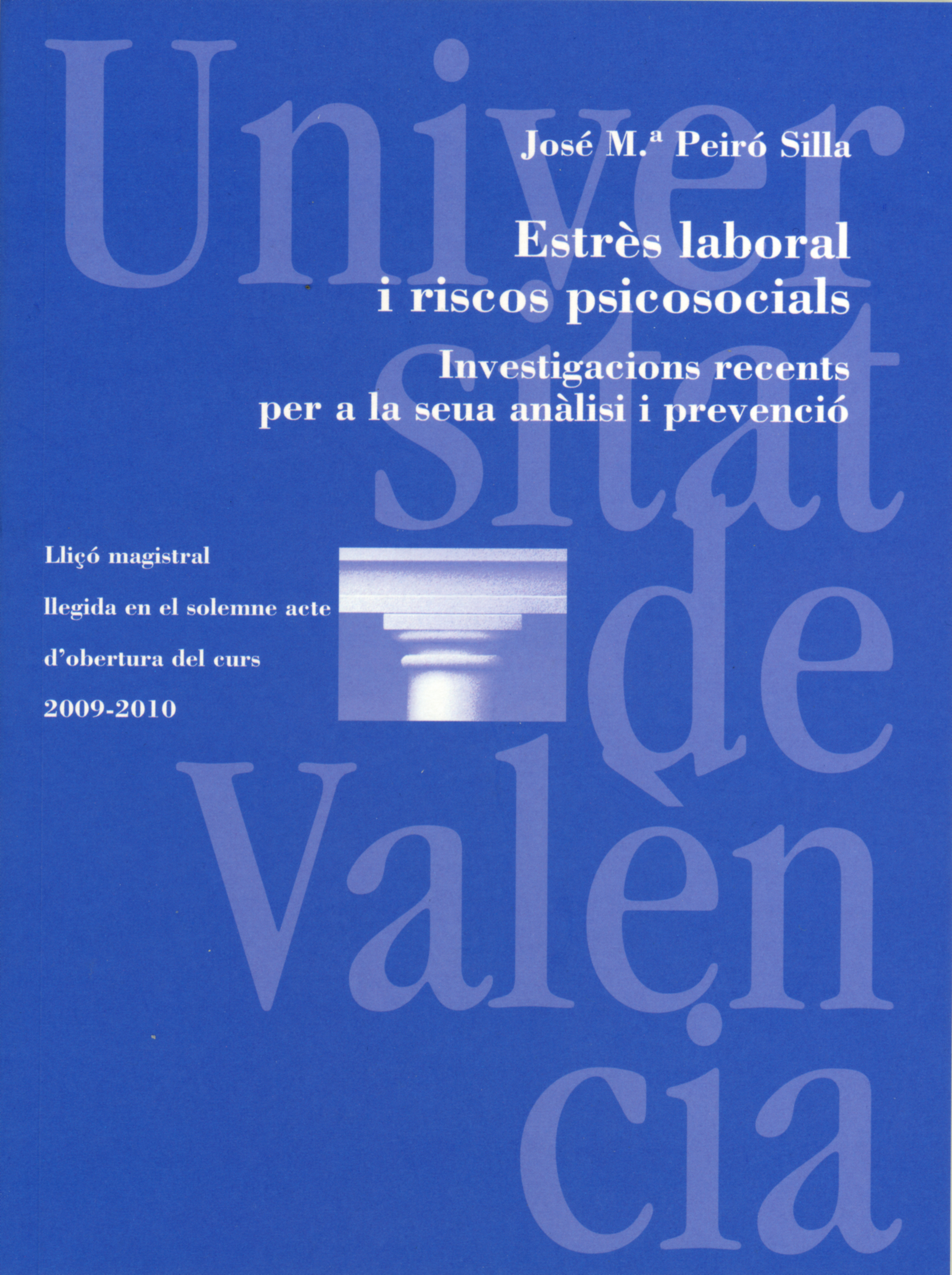 Обложка книги «Estrès laboral i riscos psicosocials»