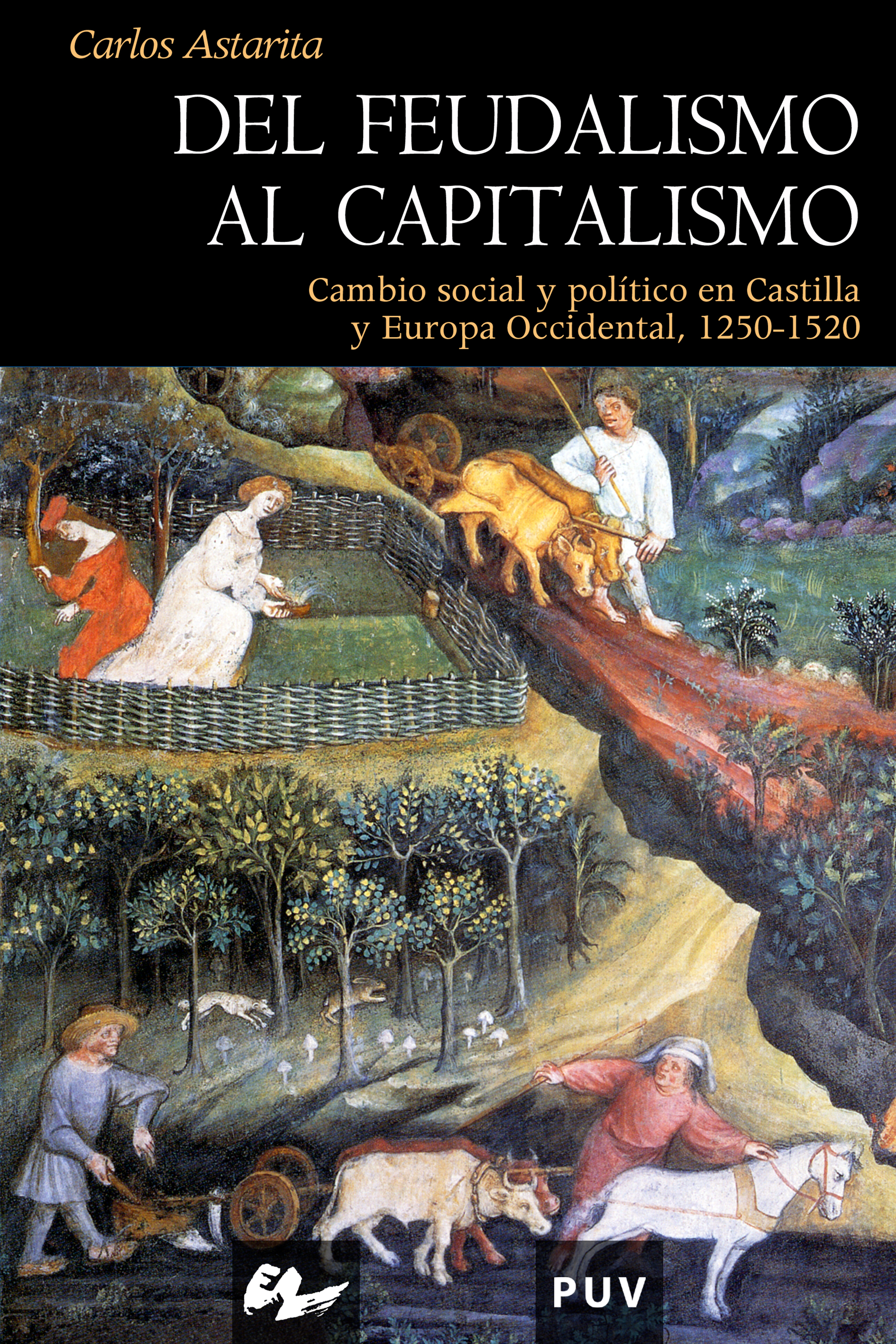 Обложка книги «Del feudalismo al capitalismo»