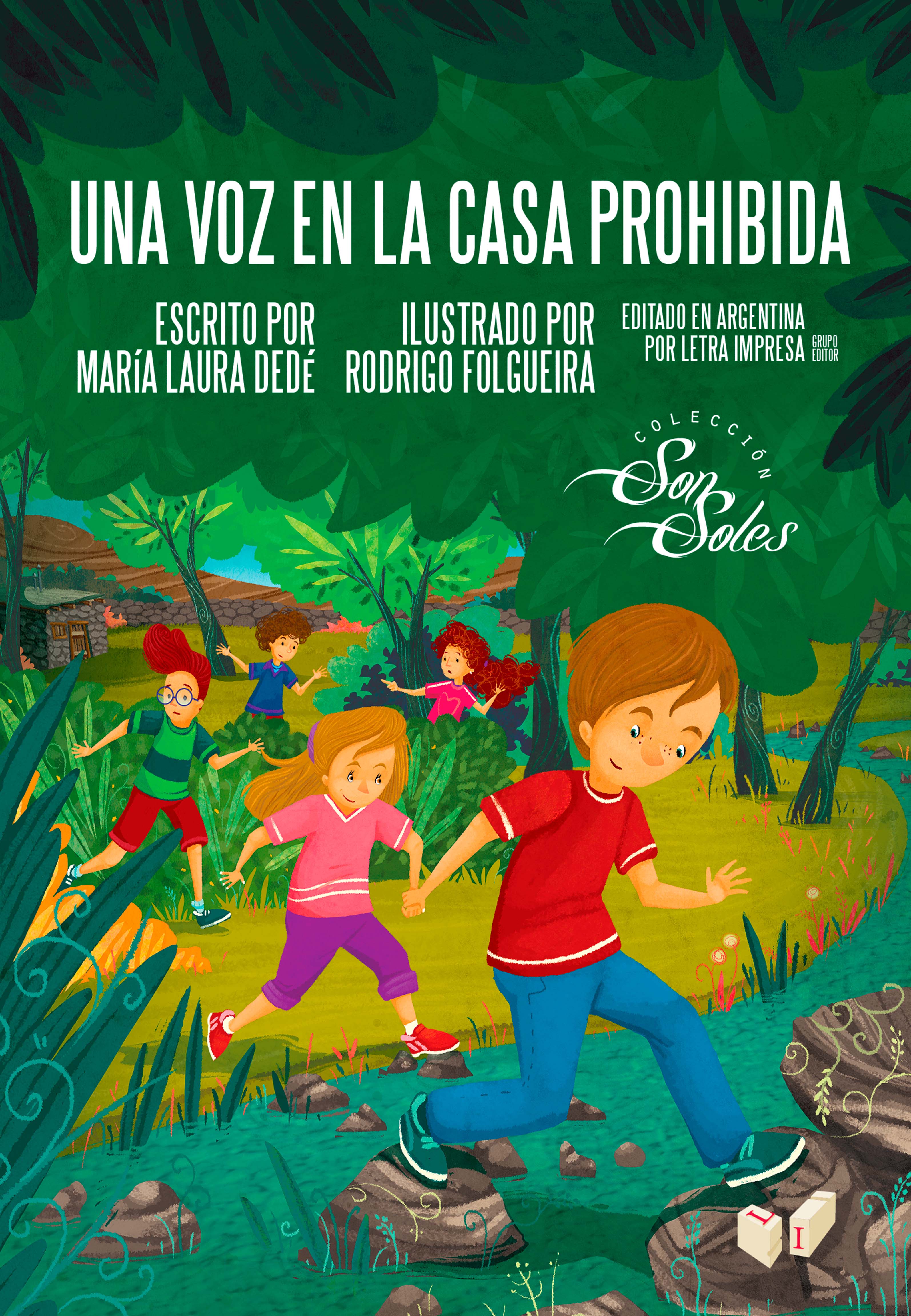 Обложка книги «Una voz en la casa prohibida»