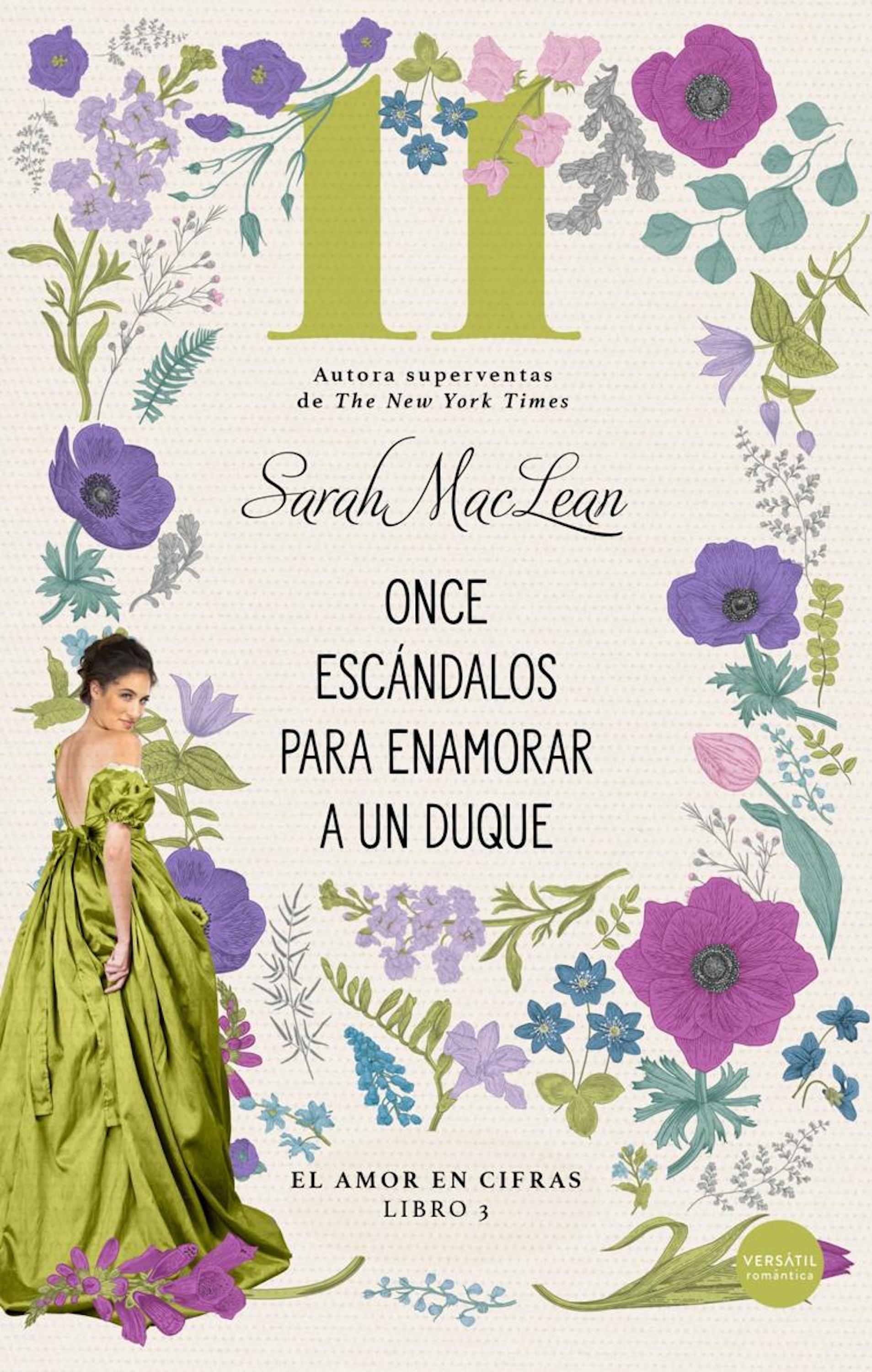 Обложка книги «Once escándalos para enamorar a un duque»