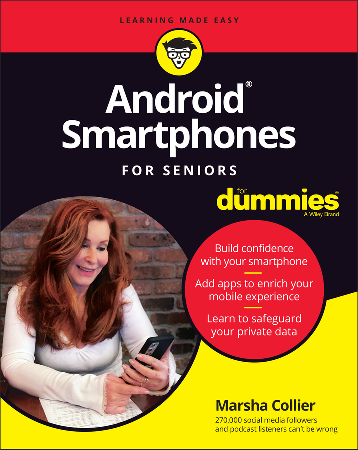 Обложка книги «Android Smartphones For Seniors For Dummies»