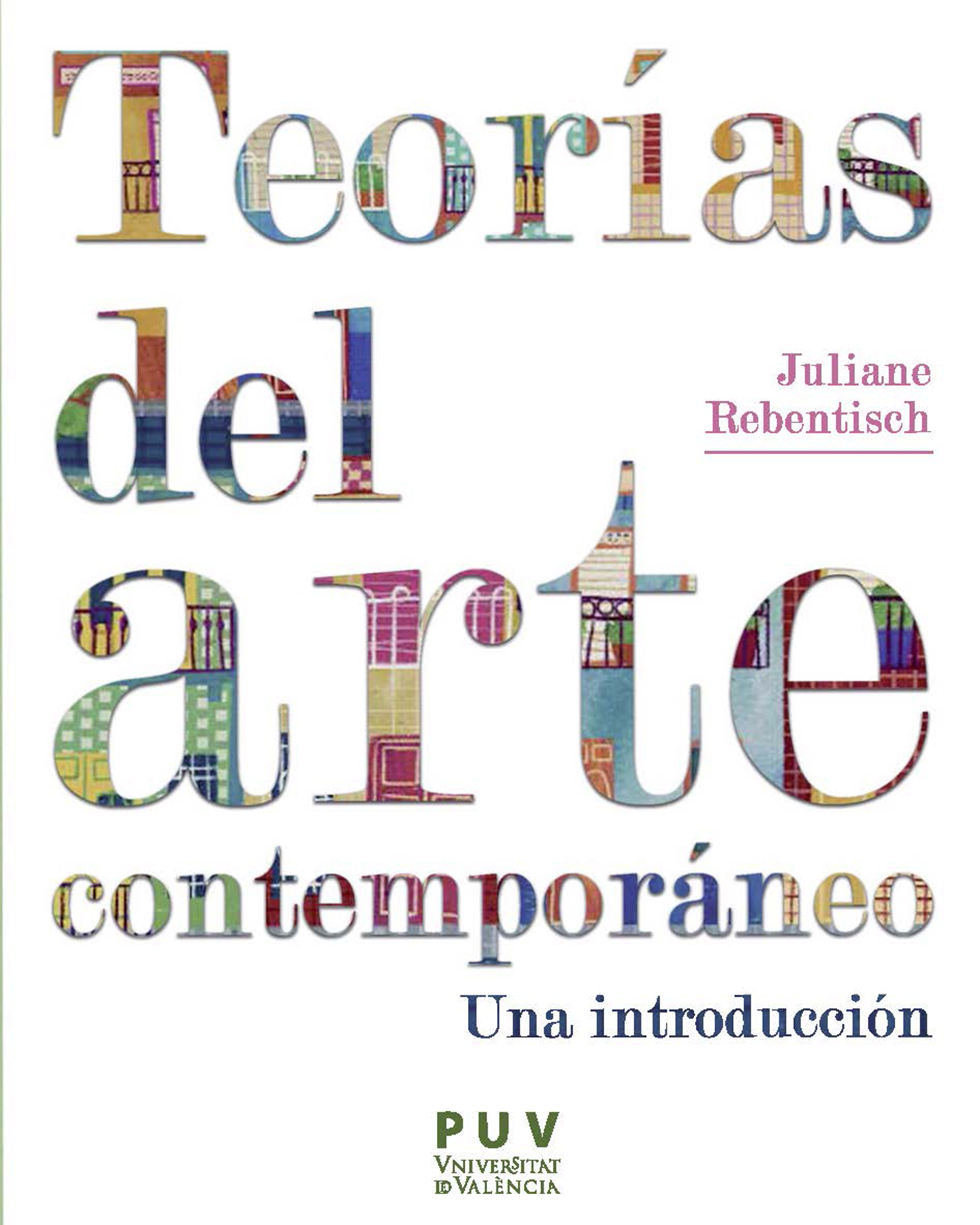 Обложка книги «Teorías del arte contemporáneo»