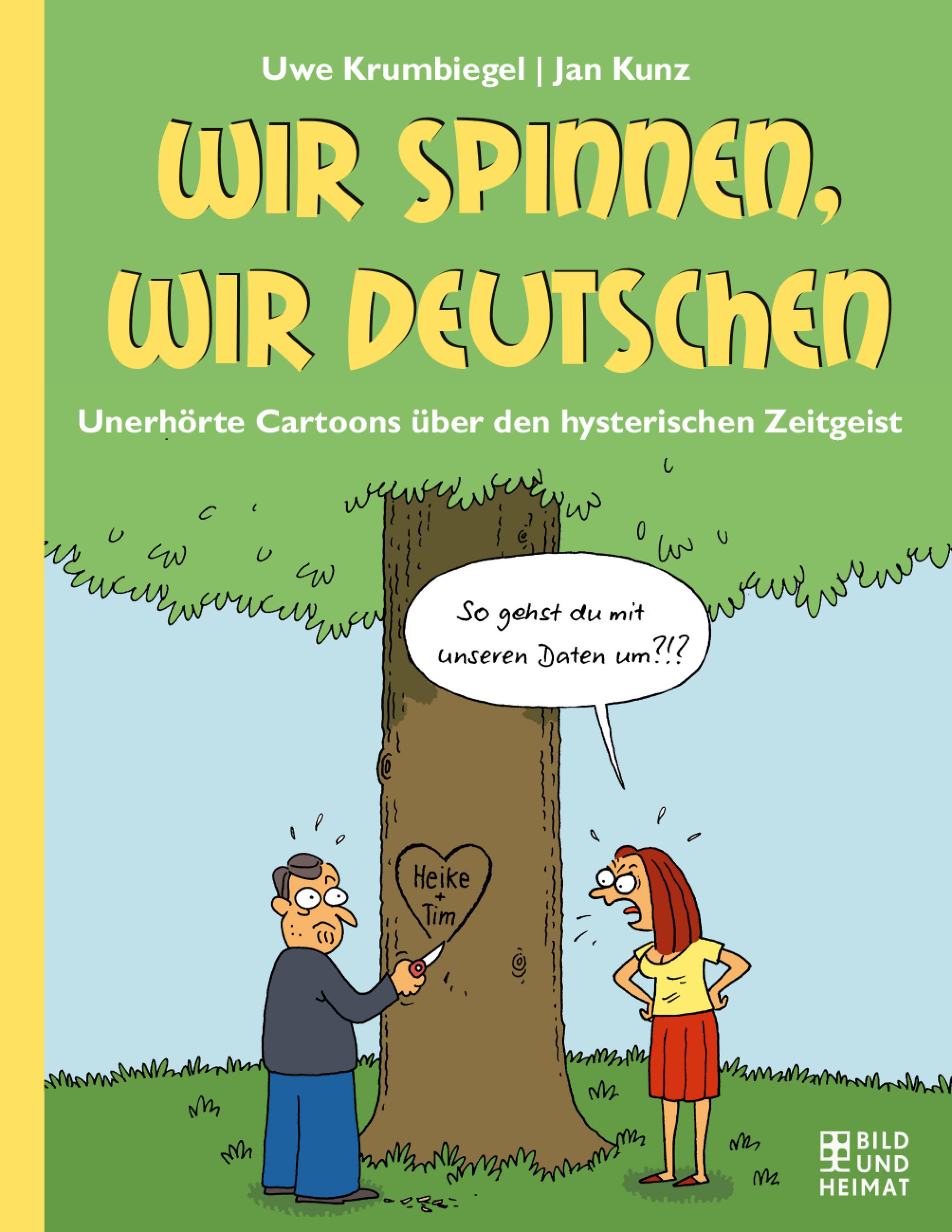 Обложка книги «Wir spinnen, wir Deutschen»