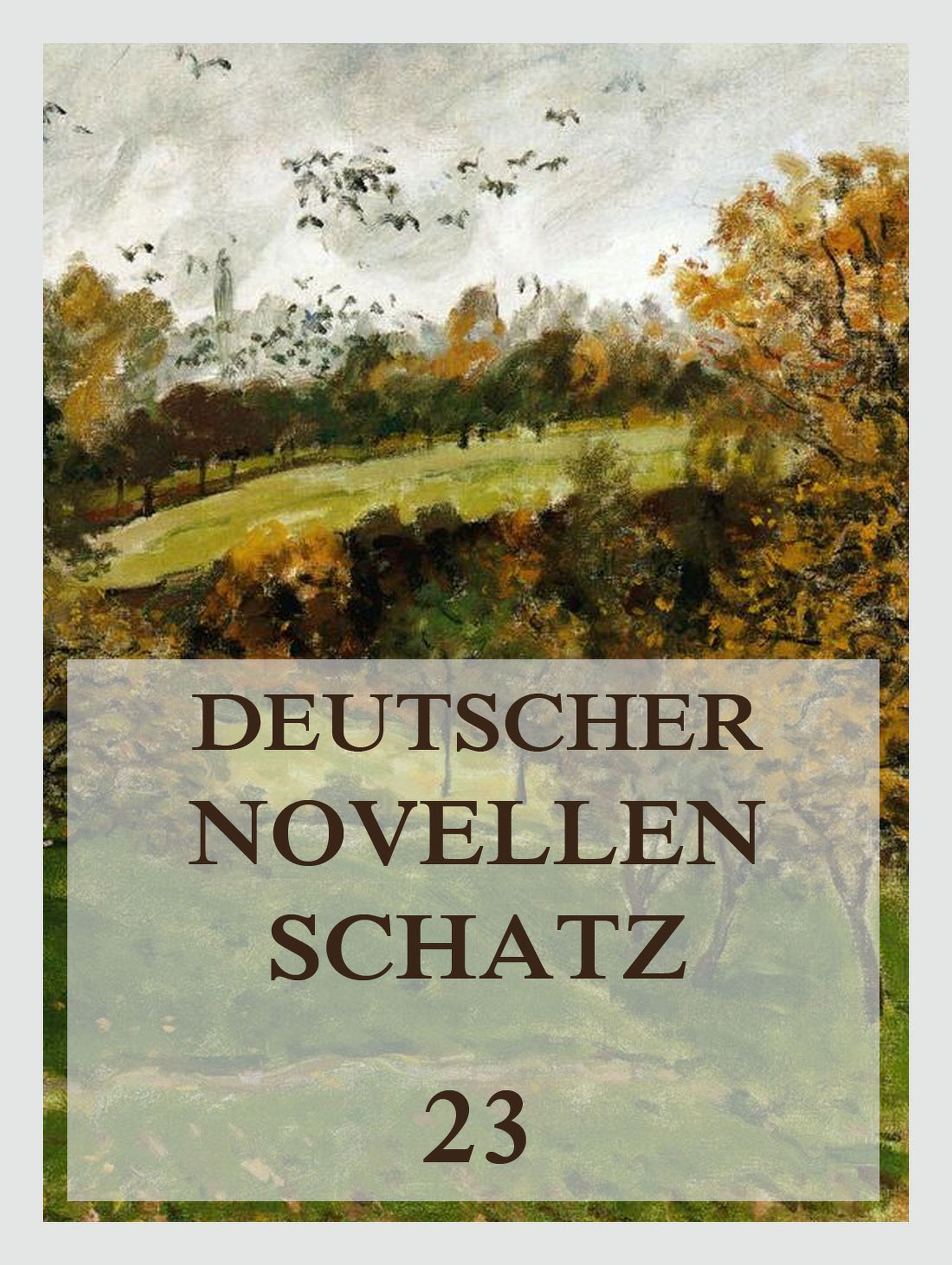 Обложка книги «Deutscher Novellenschatz 23»