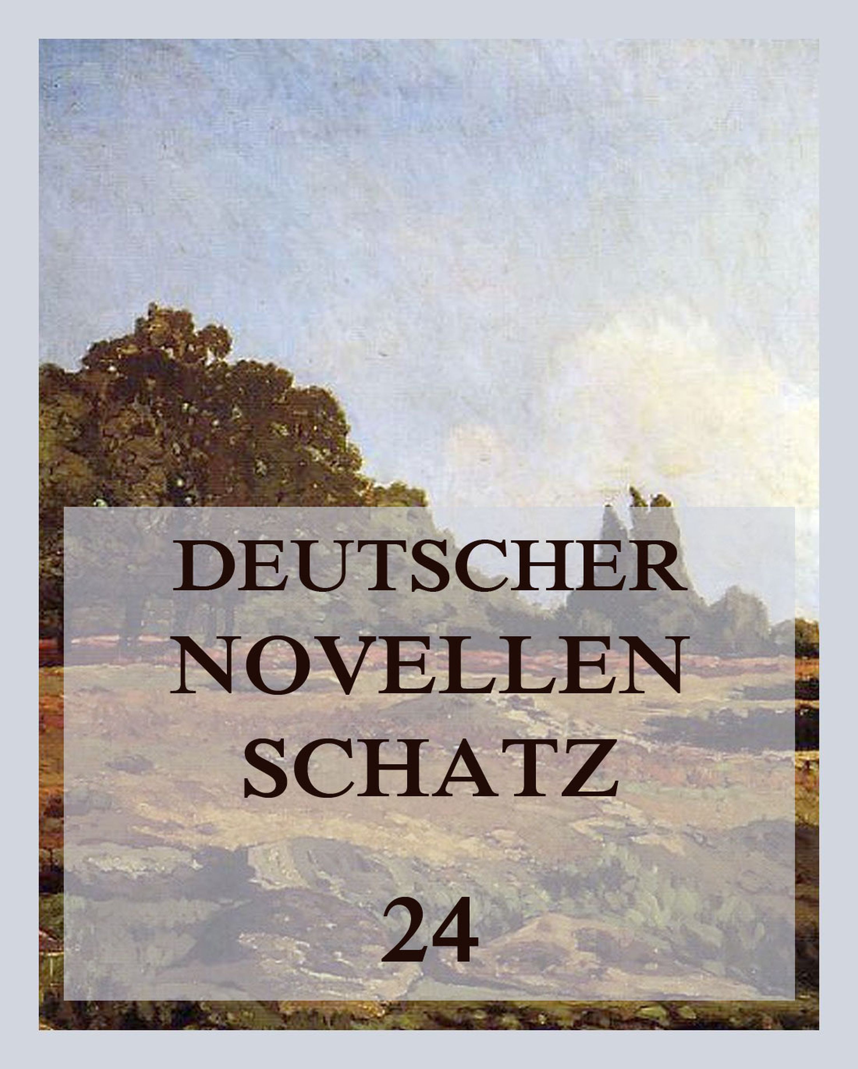 Обложка книги «Deutscher Novellenschatz 24»