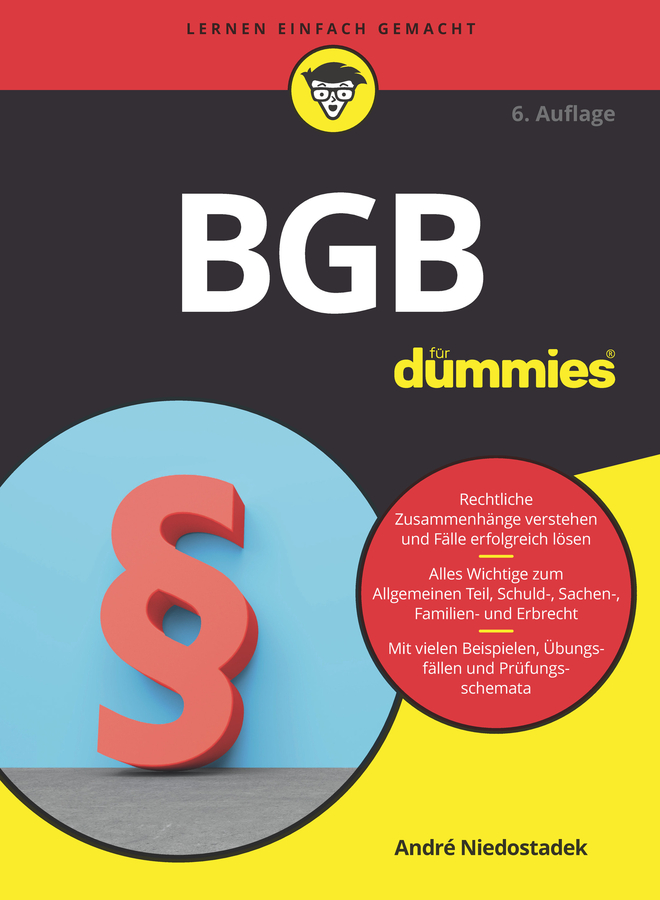 Обложка книги «BGB für Dummies»