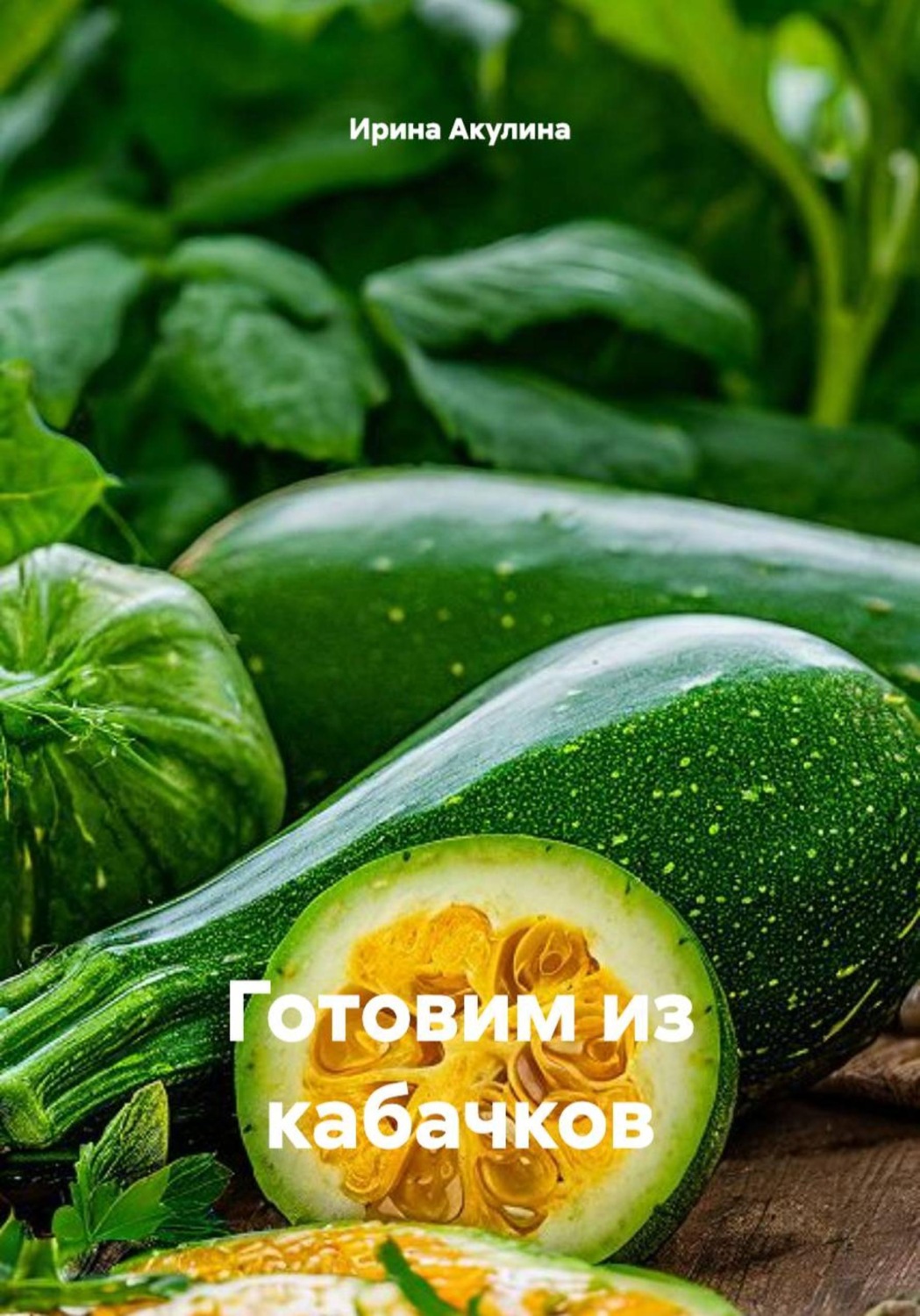Обложка книги «Готовим из кабачков»