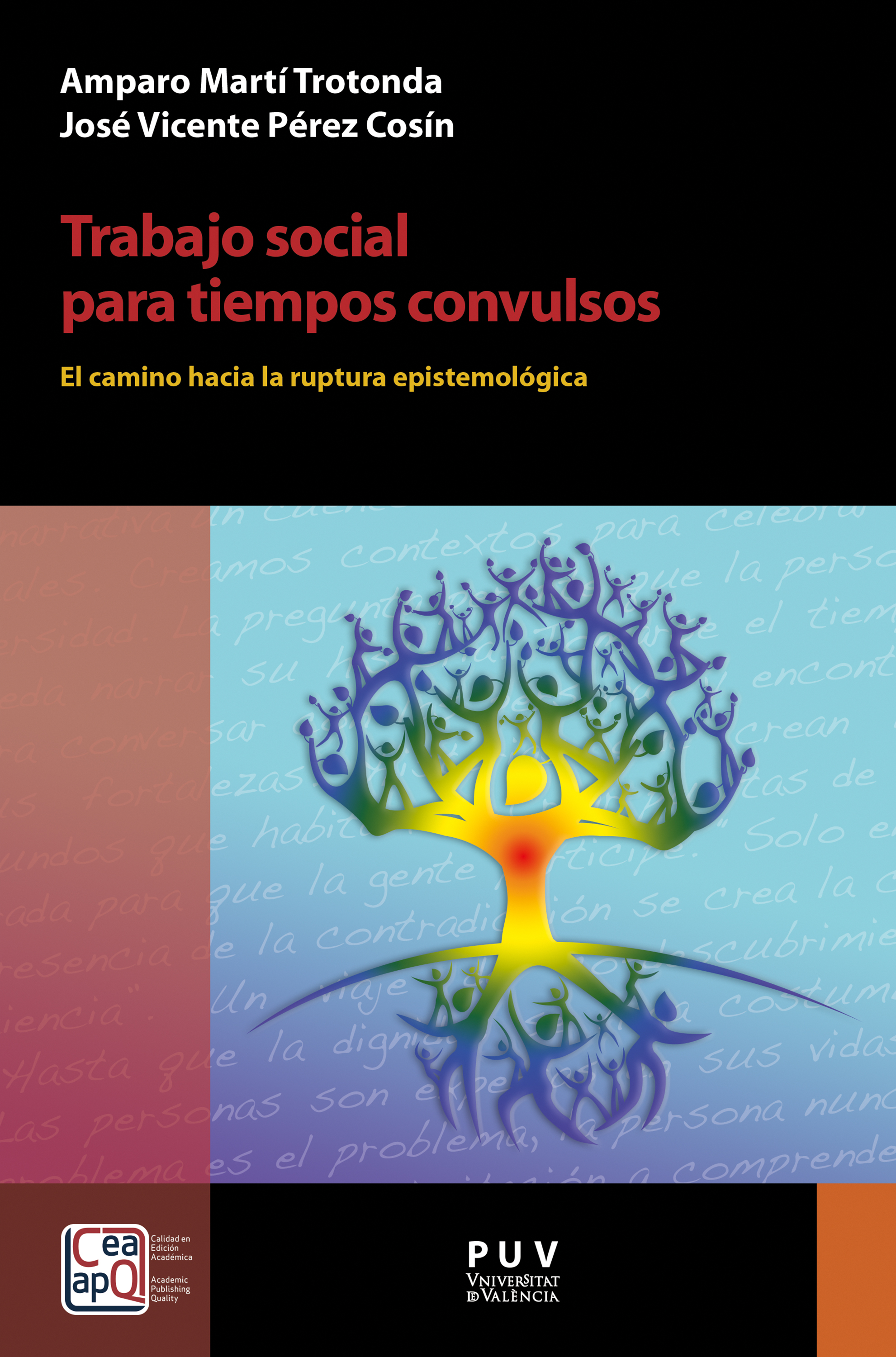 Обложка книги «Trabajo social para tiempos convulsos»