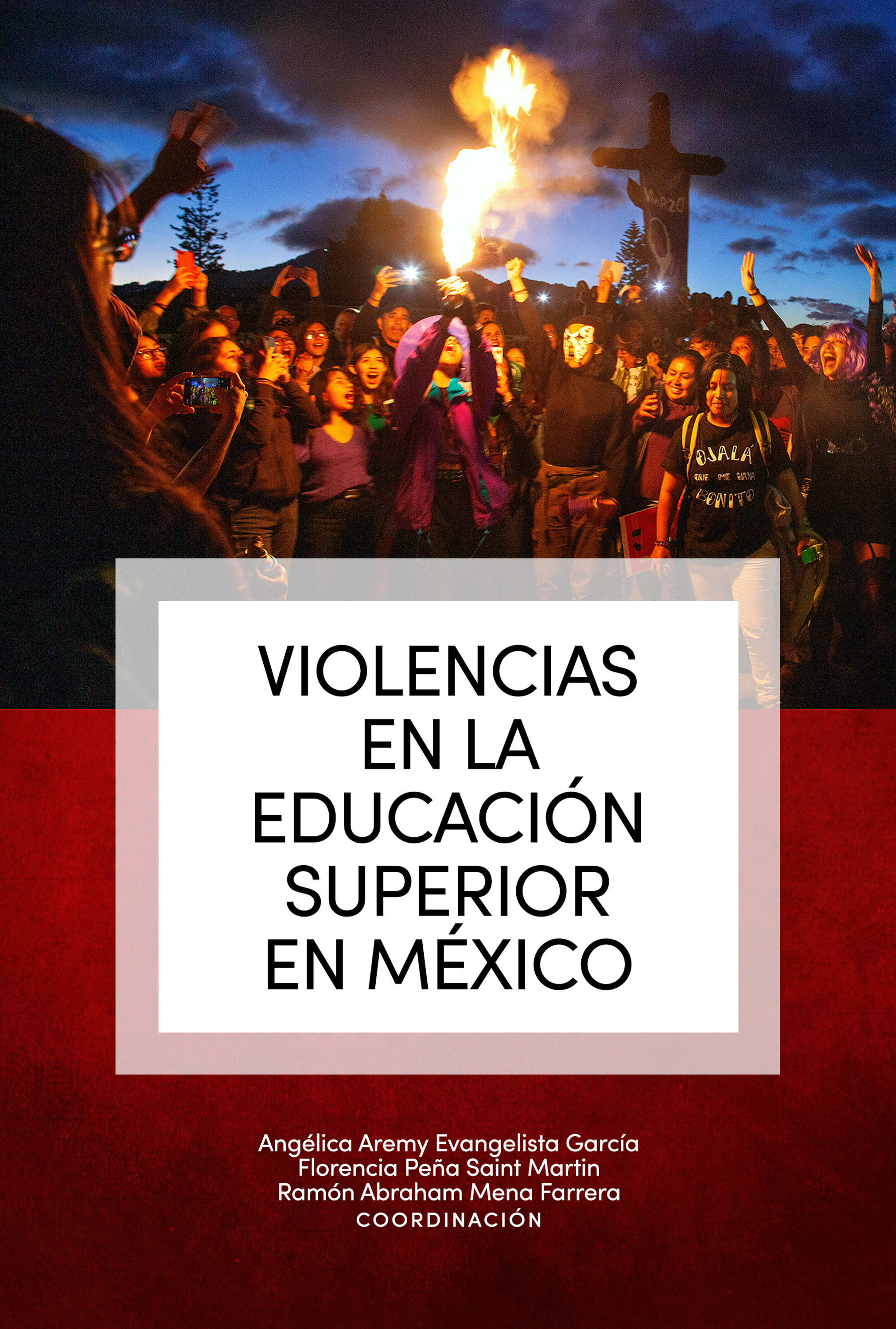 Обложка книги «Violencias en la educación superior en México»