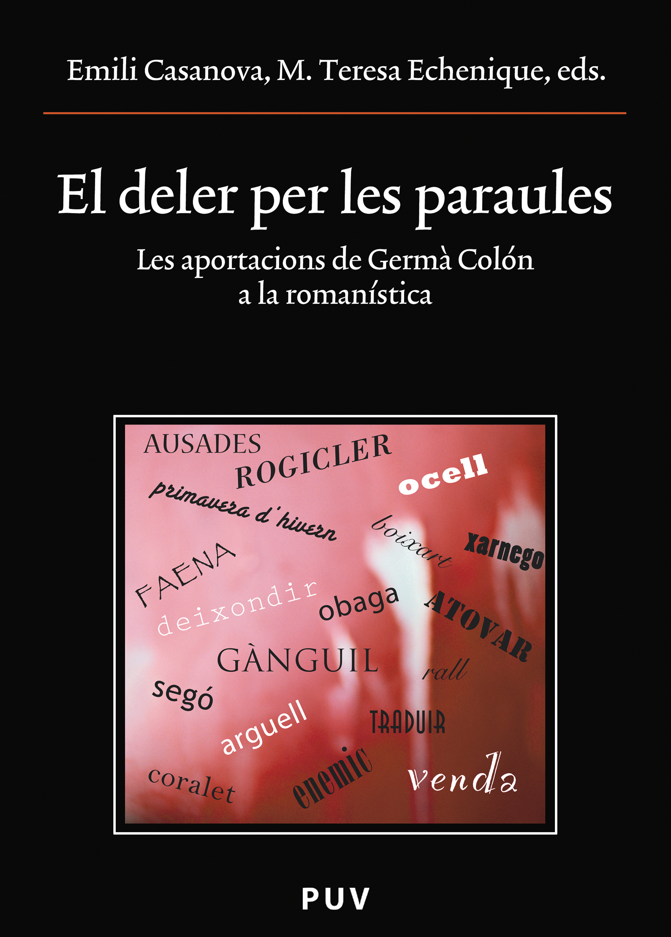 Обложка книги «El deler per les paraules»