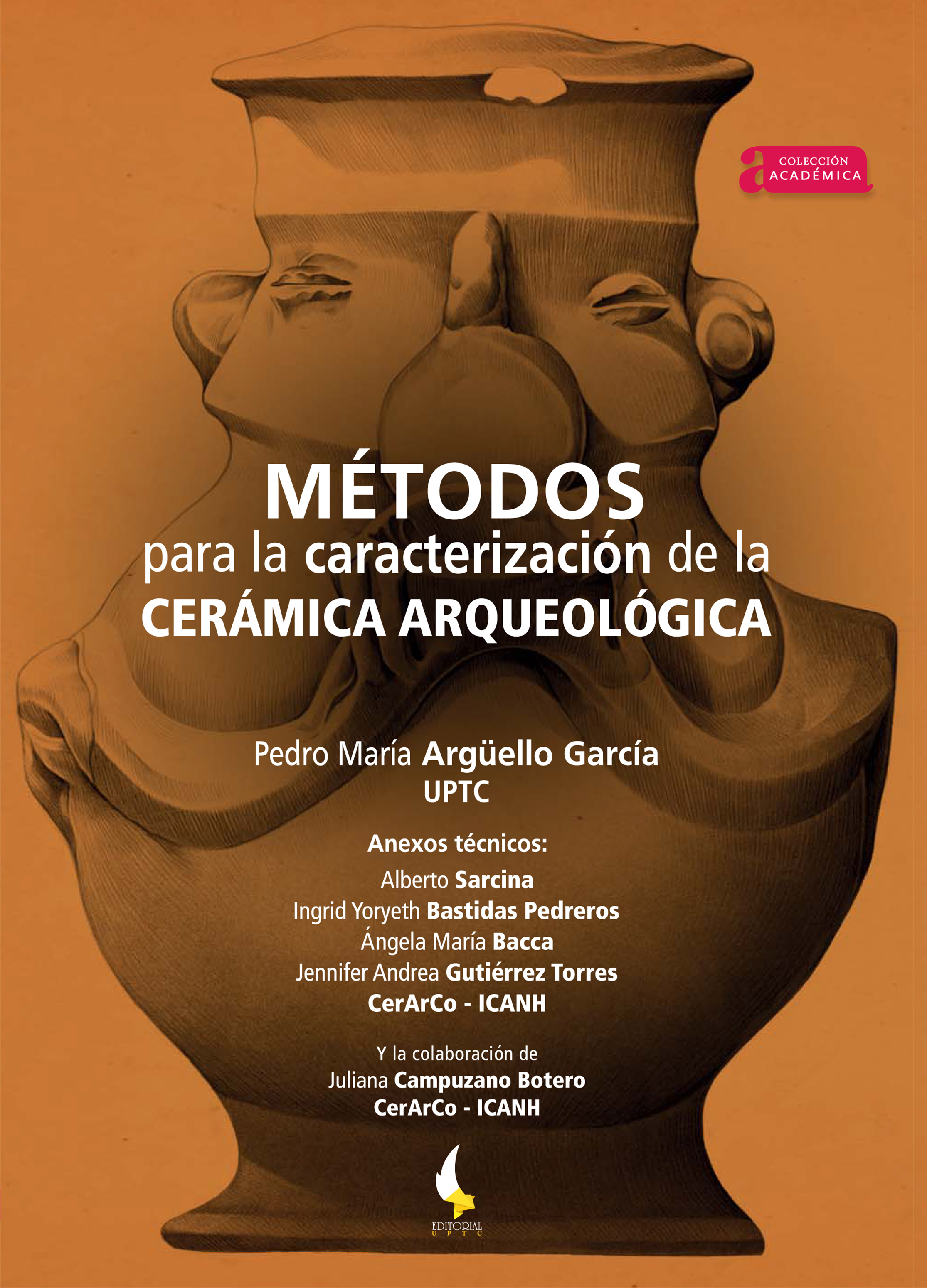 Обложка книги «Métodos para la caracterización de la cerámica arqueológica»