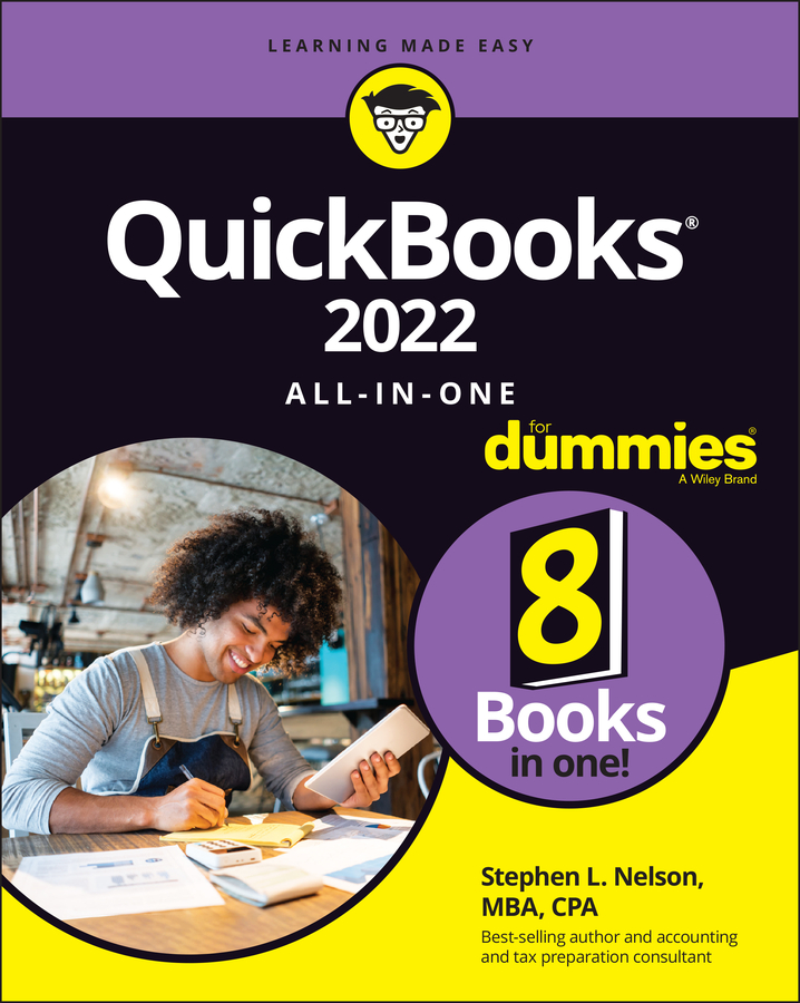 Обложка книги «QuickBooks 2022 All-in-One For Dummies»