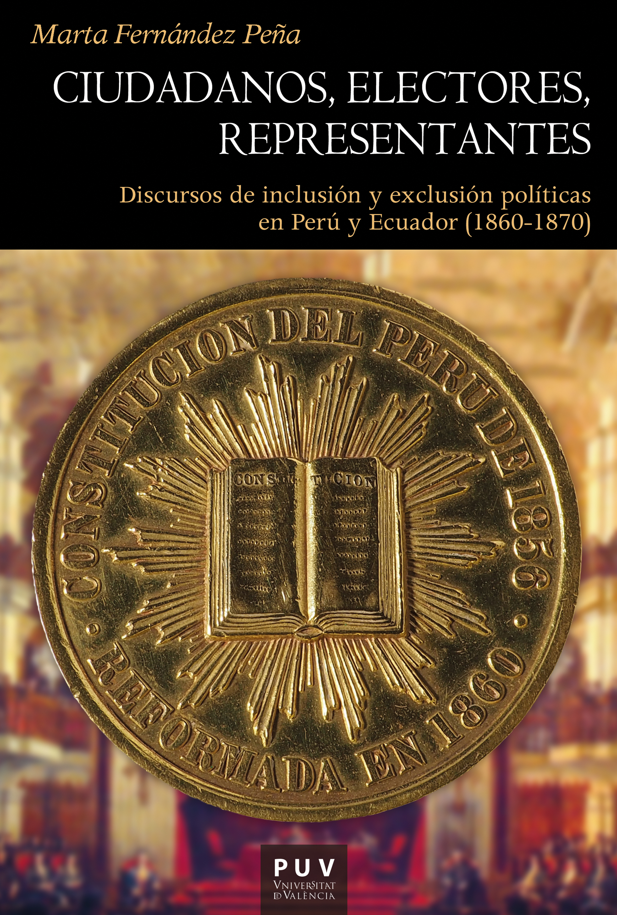 Обложка книги «Ciudadanos, electores, representantes»
