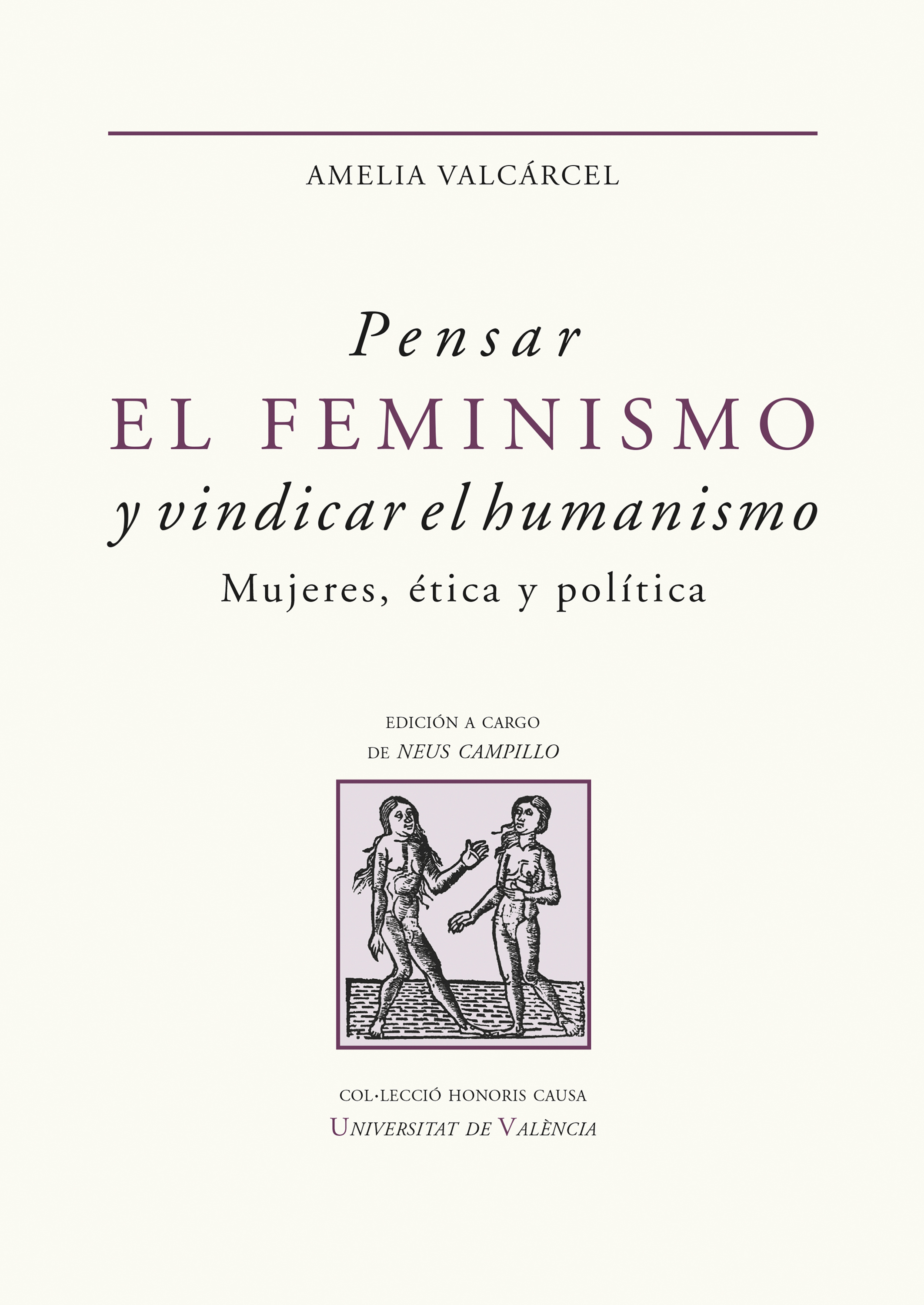 Обложка книги «Pensar el feminismo y vindicar el humanismo»