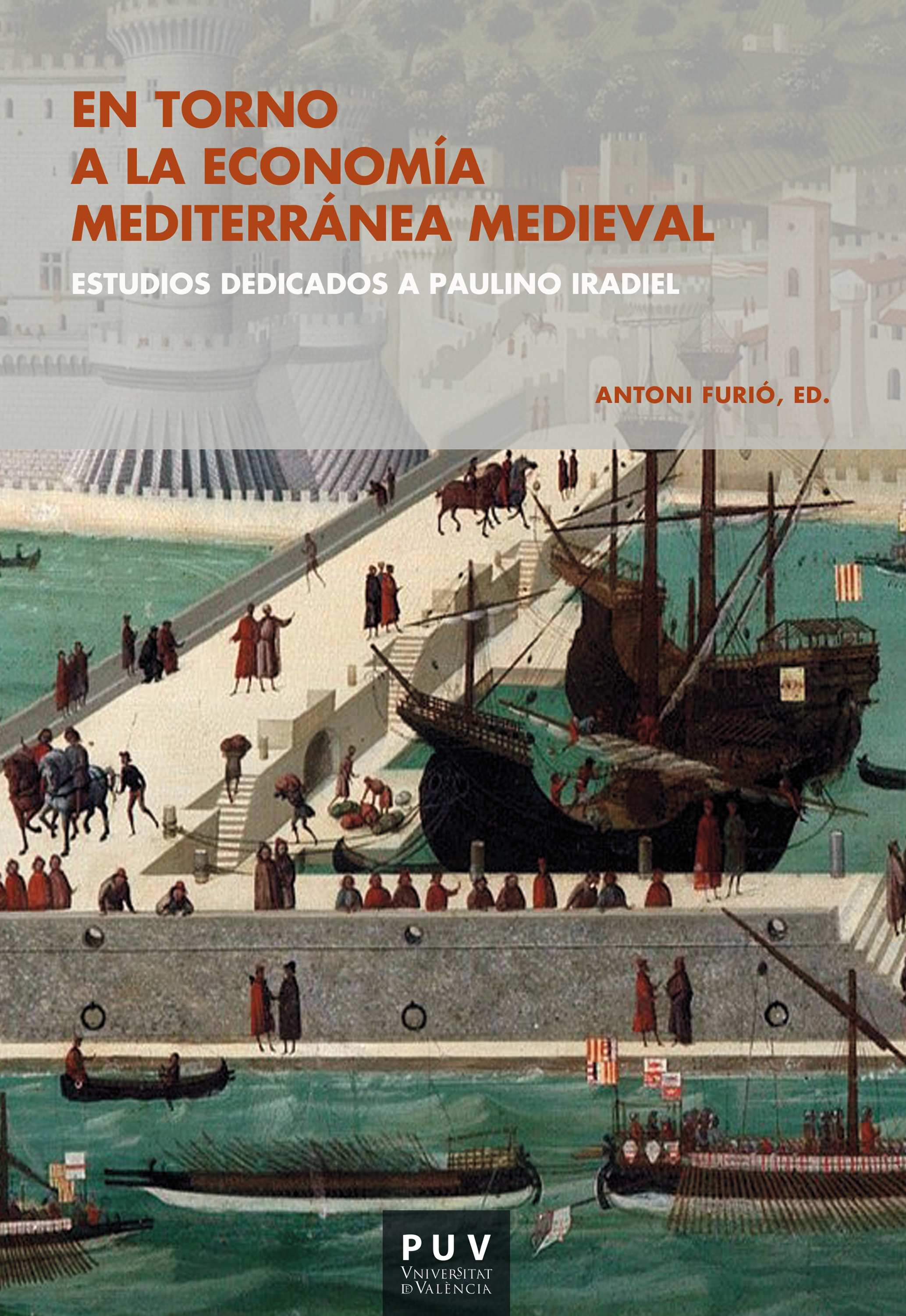 Обложка книги «En torno a la economía mediterránea medieval»