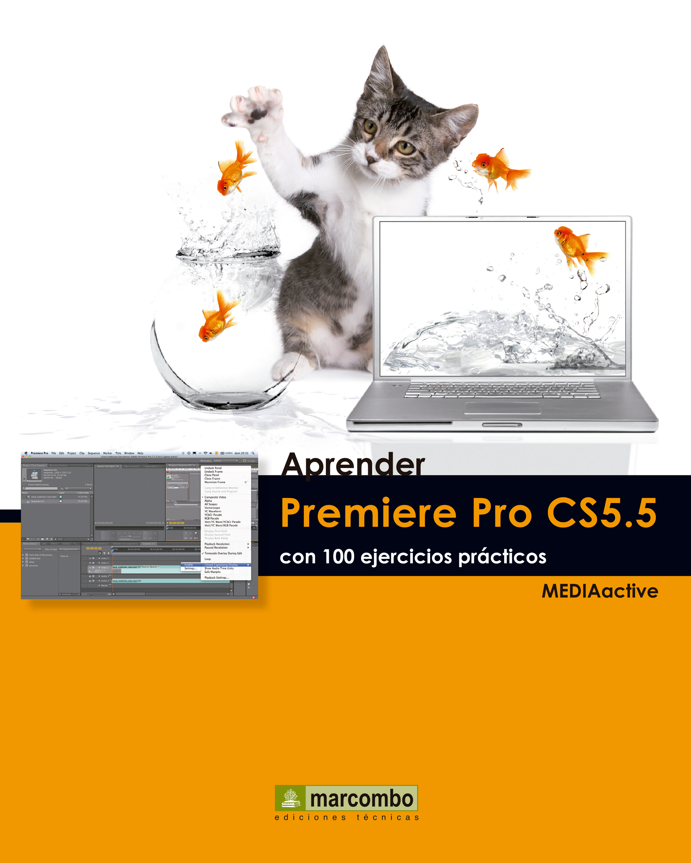 Обложка книги «Aprender Premiere Pro CS5.5 con 100 ejercicios prácticos»