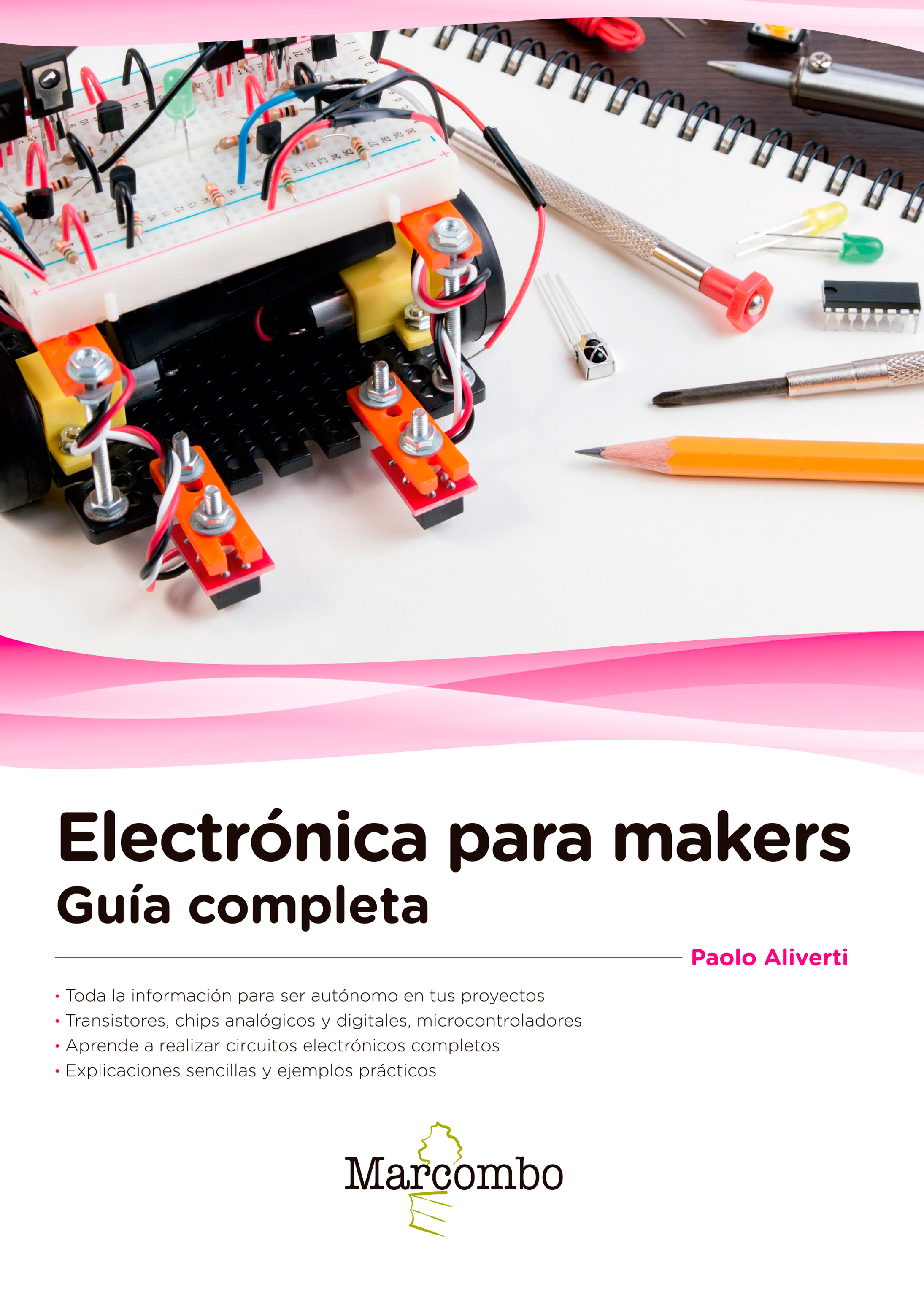 Обложка книги «Electrónica para makers»